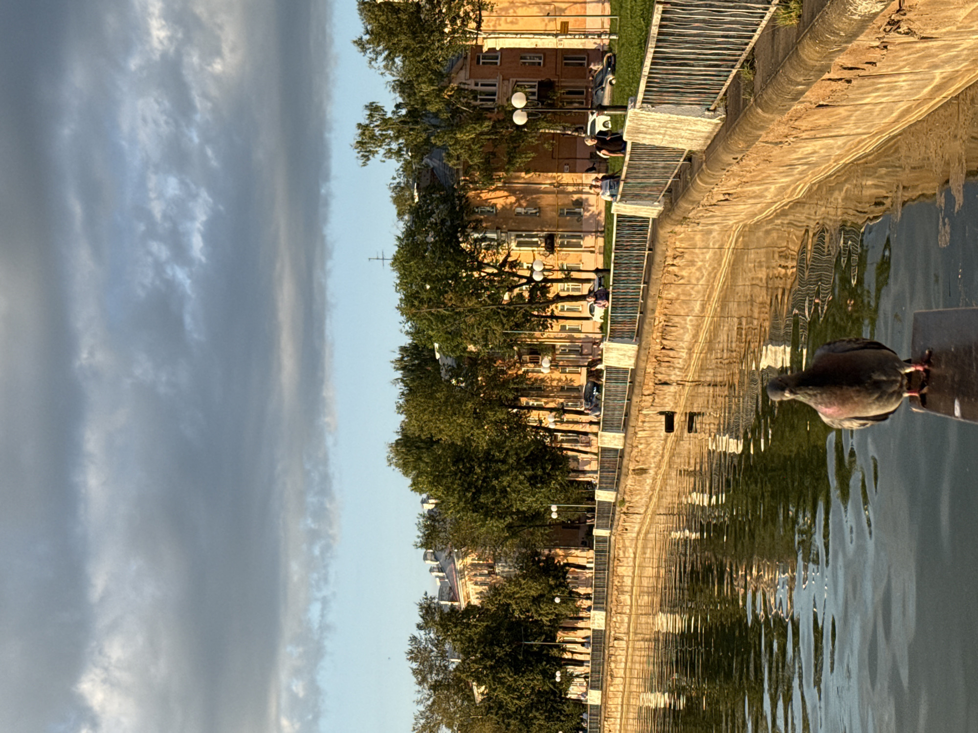 Paddleboarding the Votkinsk Reservoir at golden hour
