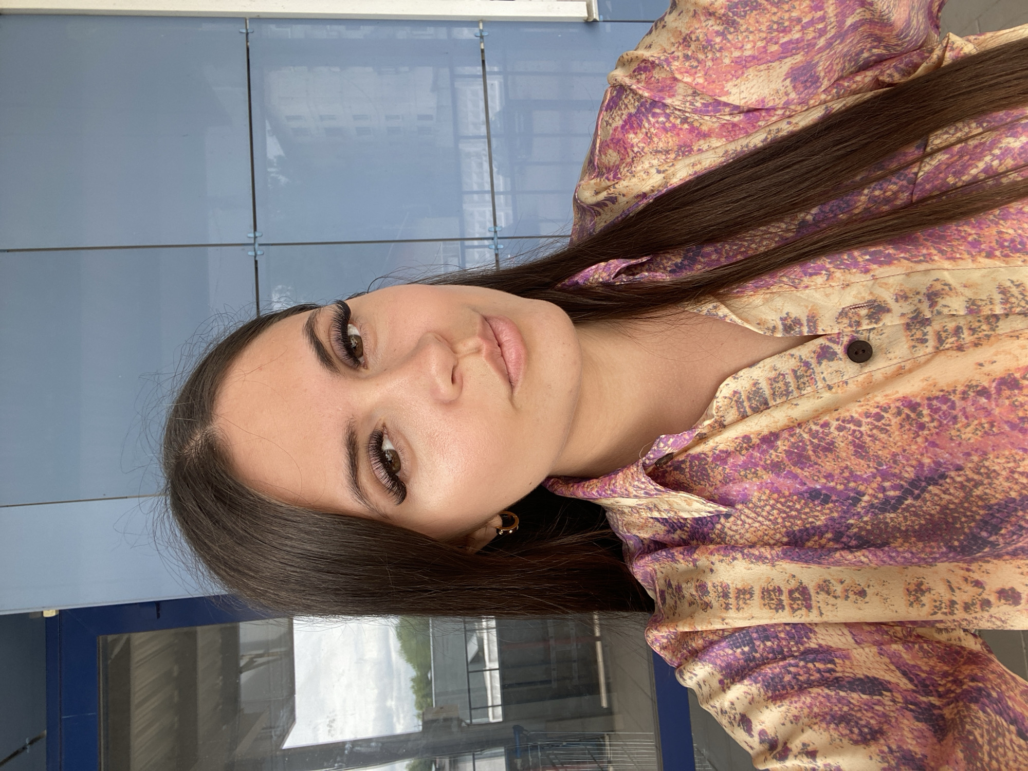 Morning selfies and cat photos captured in Chaikovsky, Russia