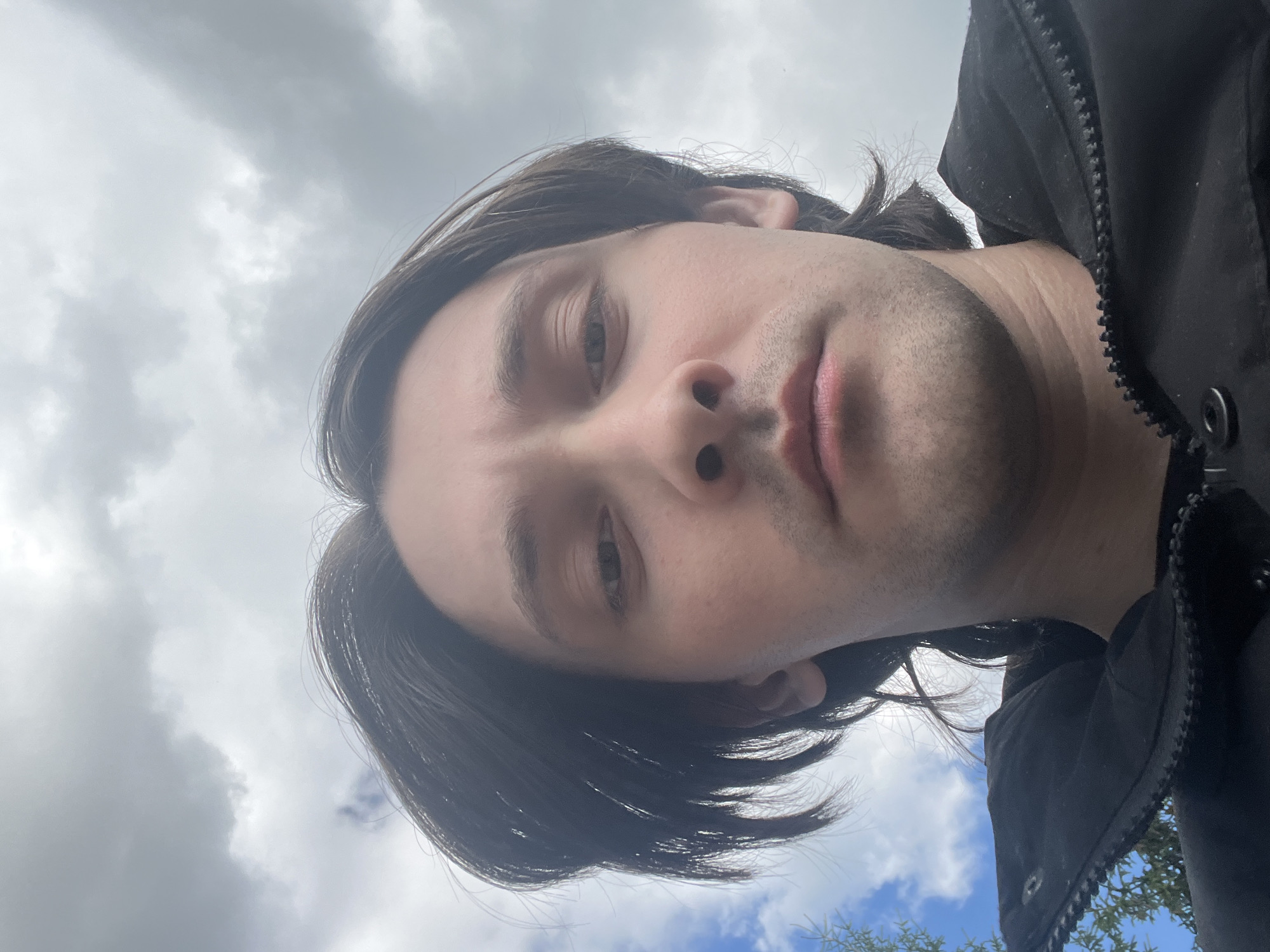 Selfies and street scenes from a quiet Orekhovka neighborhood
