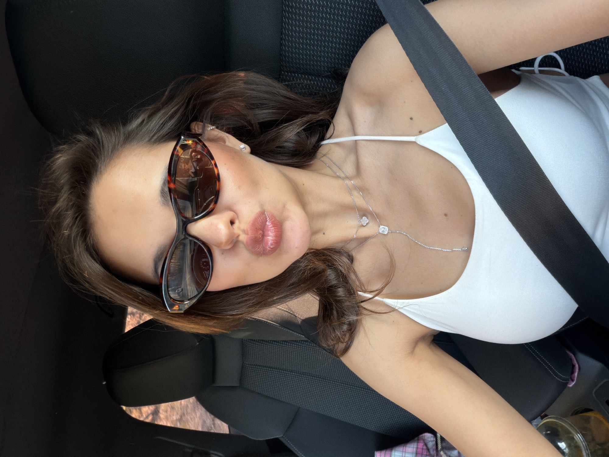 Woman observed sitting in car in Krasnoyarsk