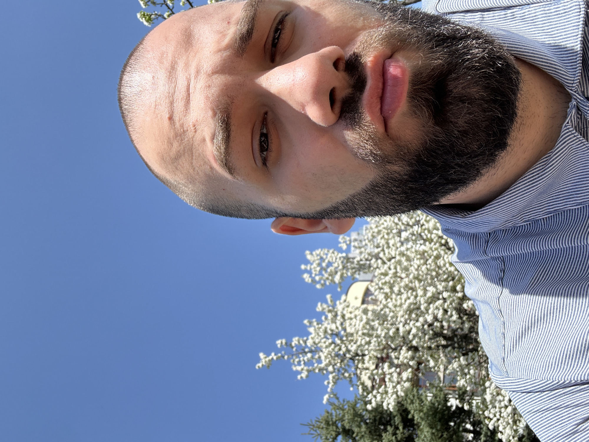 Academic presentation documented in Sofia featuring bearded presenter