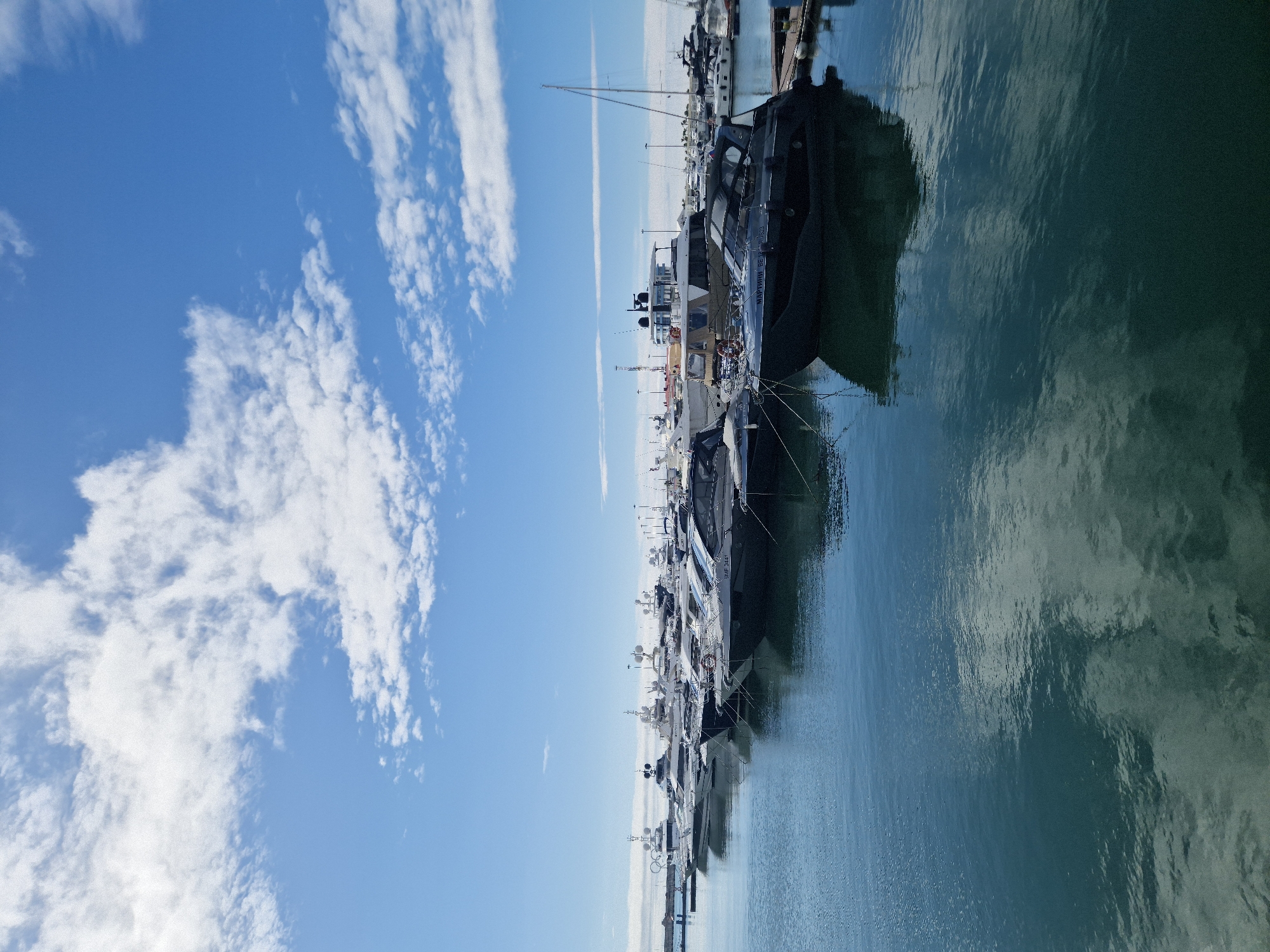 Weekend marina scenes captured in Sochi harbor district