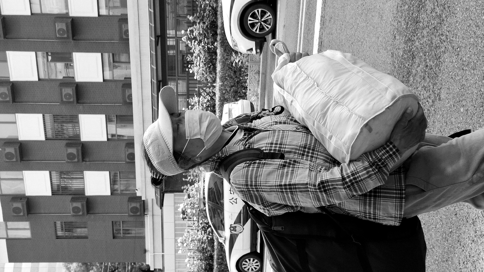 Late night street activity documented in Beijing's Dongcheng District