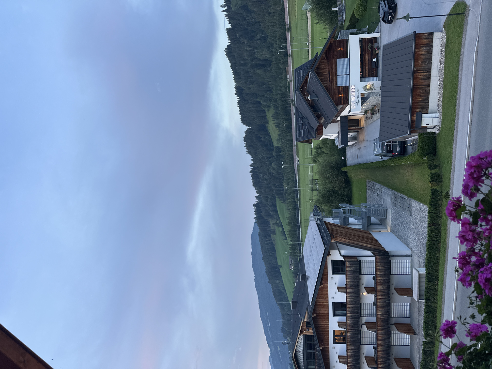Dusk at a Flachau chalet, from mountain views to caviar