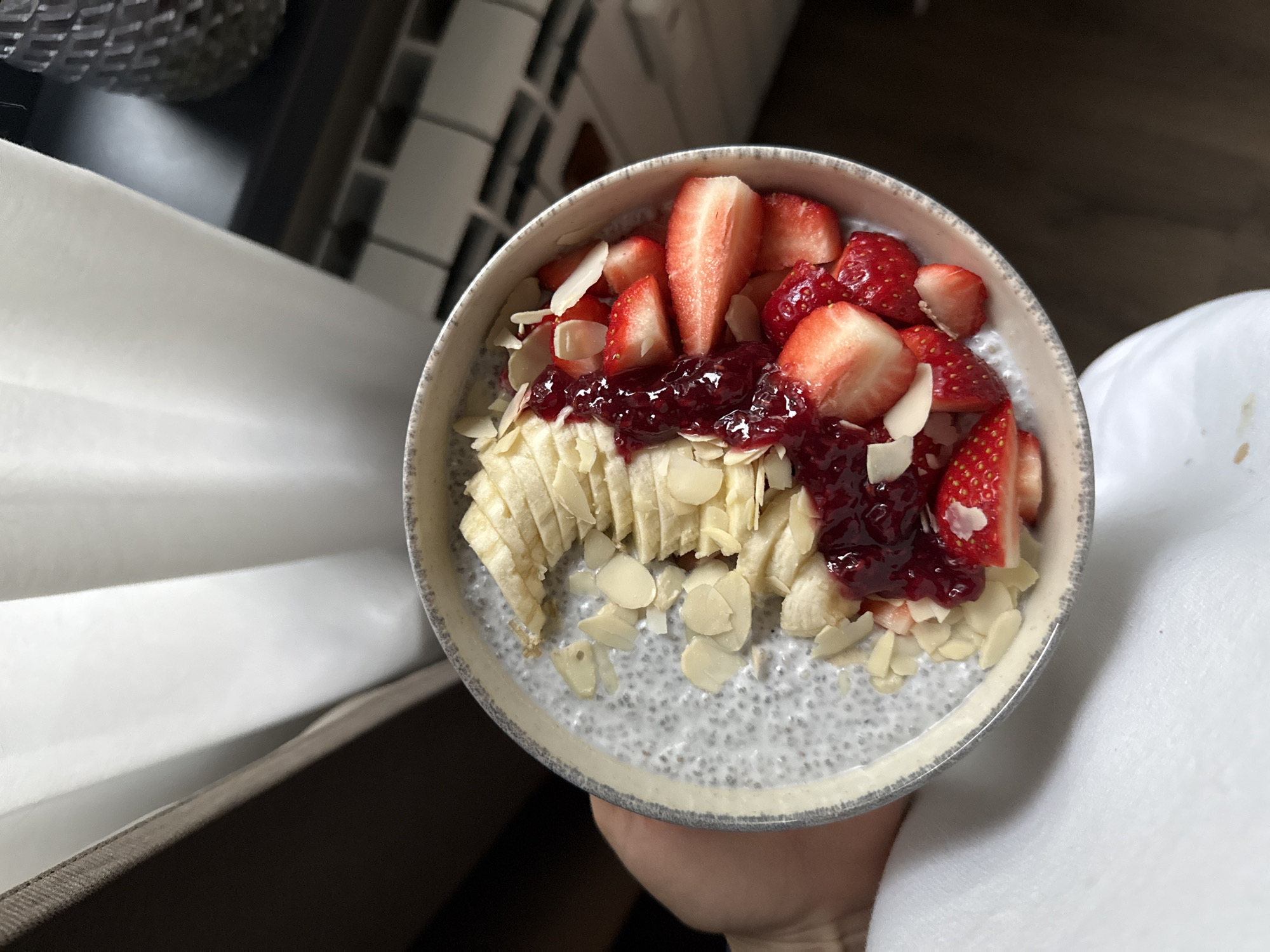 Sofia resident documents Saturday meal and movie outing