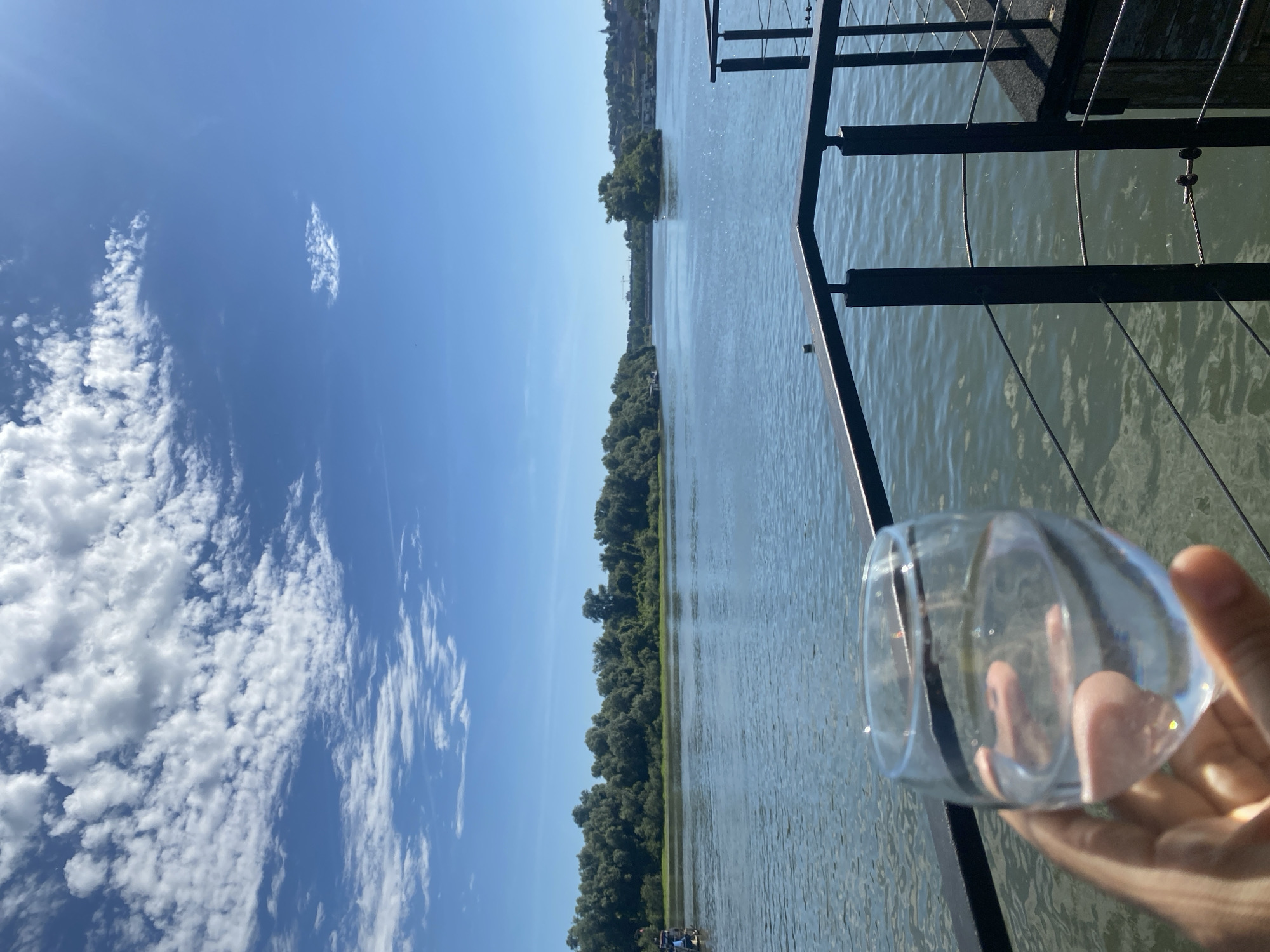 Lazy morning on the Sava River, Belgrade