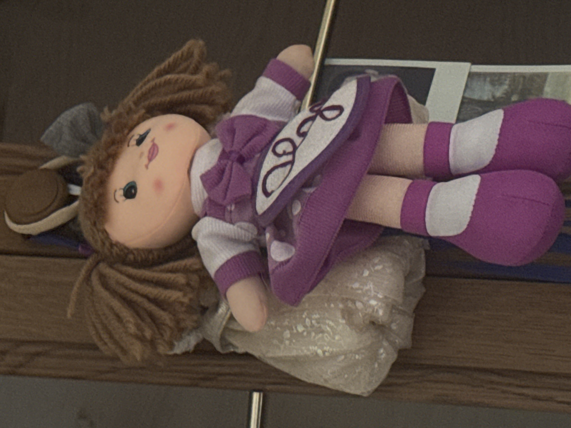 Handmade dolls on display in a Strakonice interior