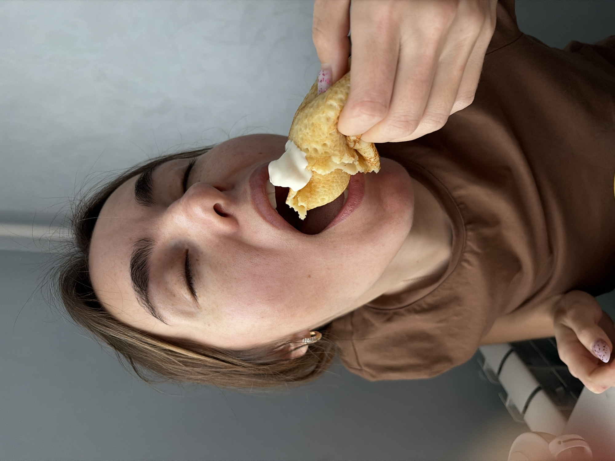 Early morning food moments captured in Neftekamsk, Russia