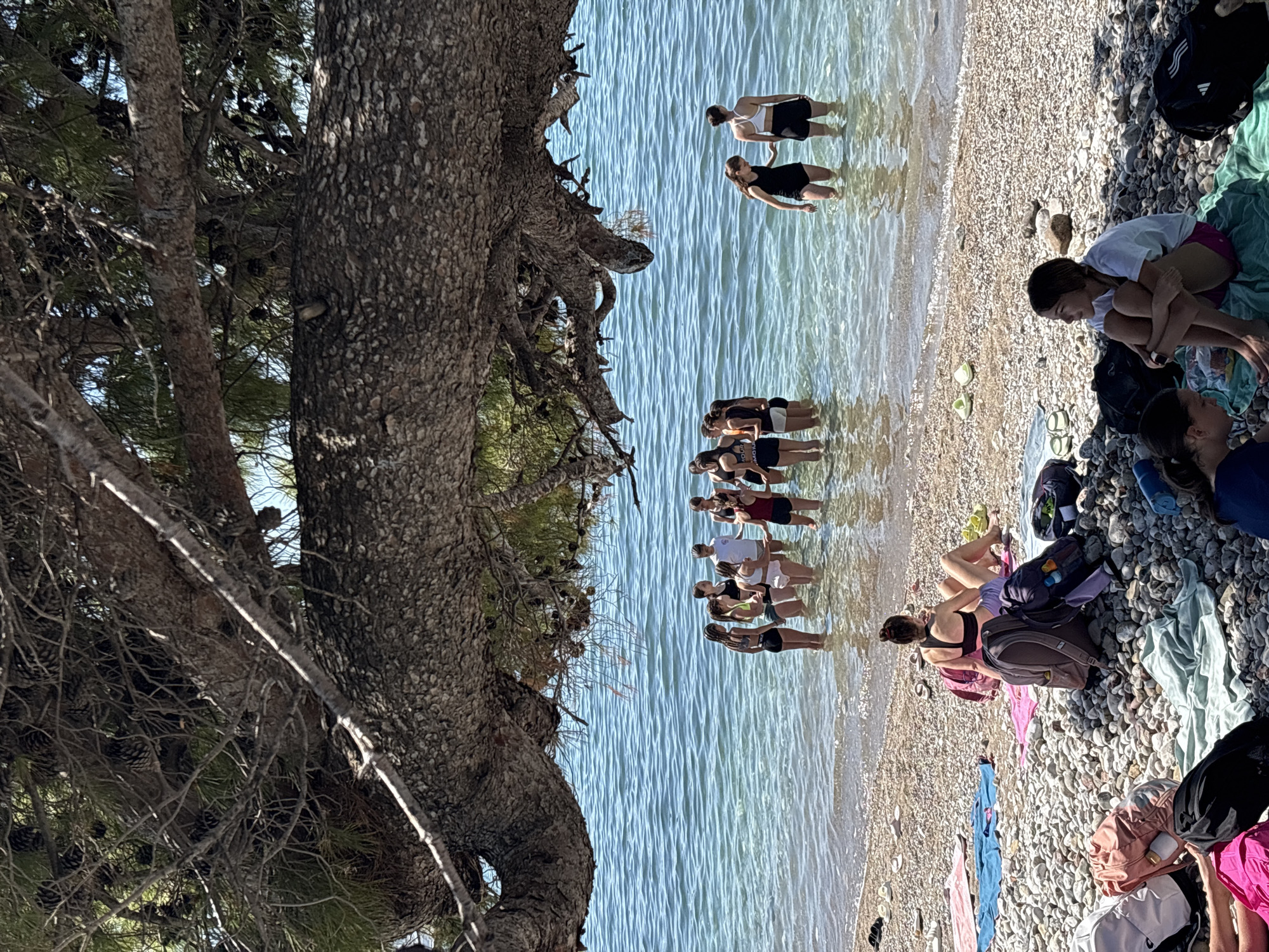 Calm sunny conditions observed at Bar Montenegro beaches