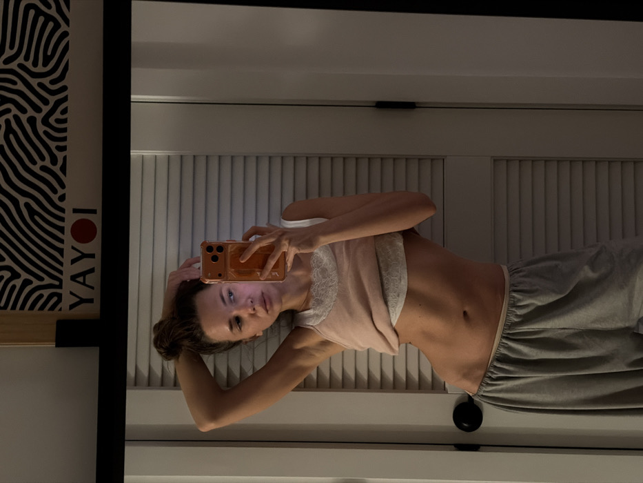 Woman takes mirror selfie in Fort Lauderdale apartment