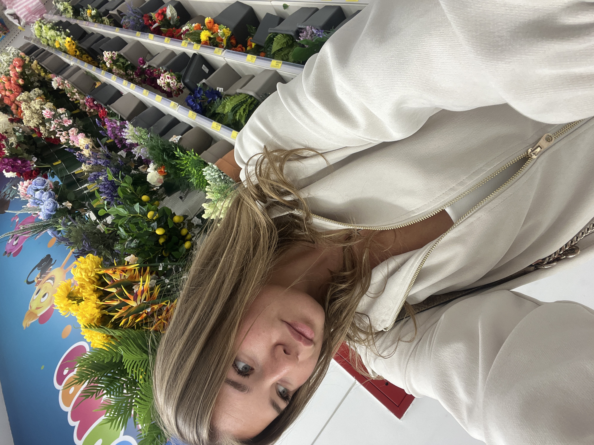 Woman shops for Easter decorations in Dub, Montenegro store