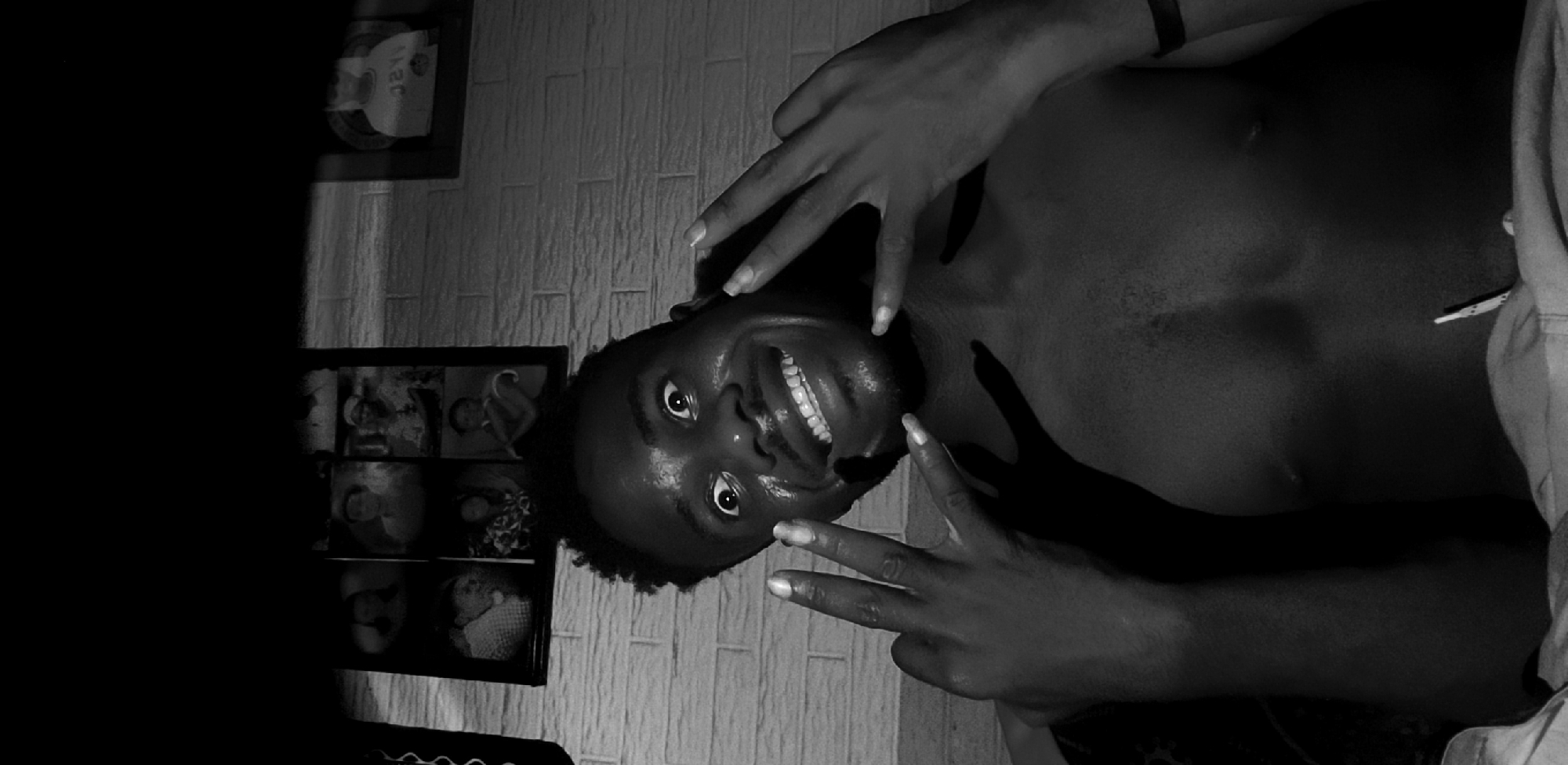 Man photographed in casual indoor portraits in Narayi, Nigeria