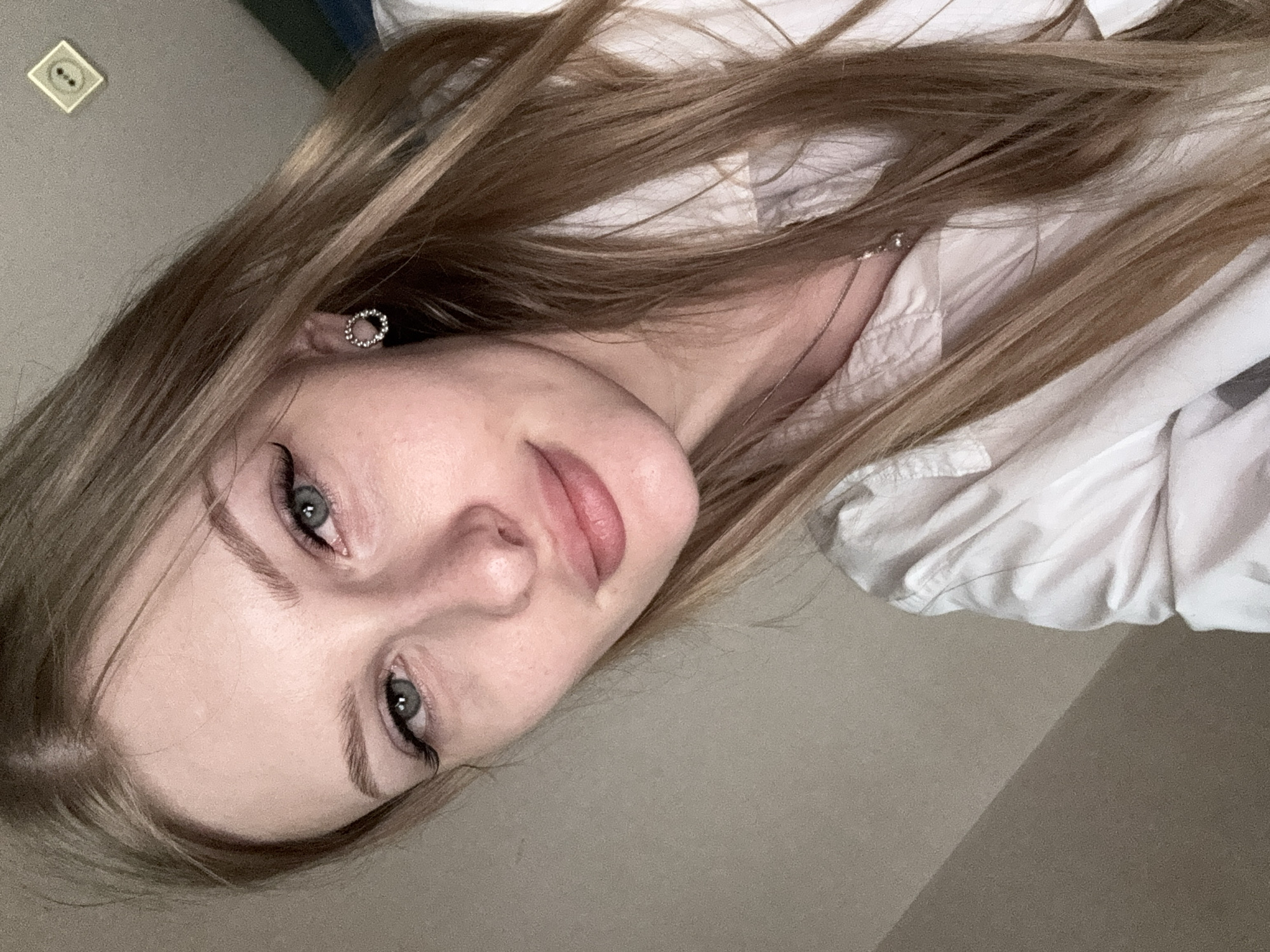 Casual home selfie session in Perm, multiple angles and poses