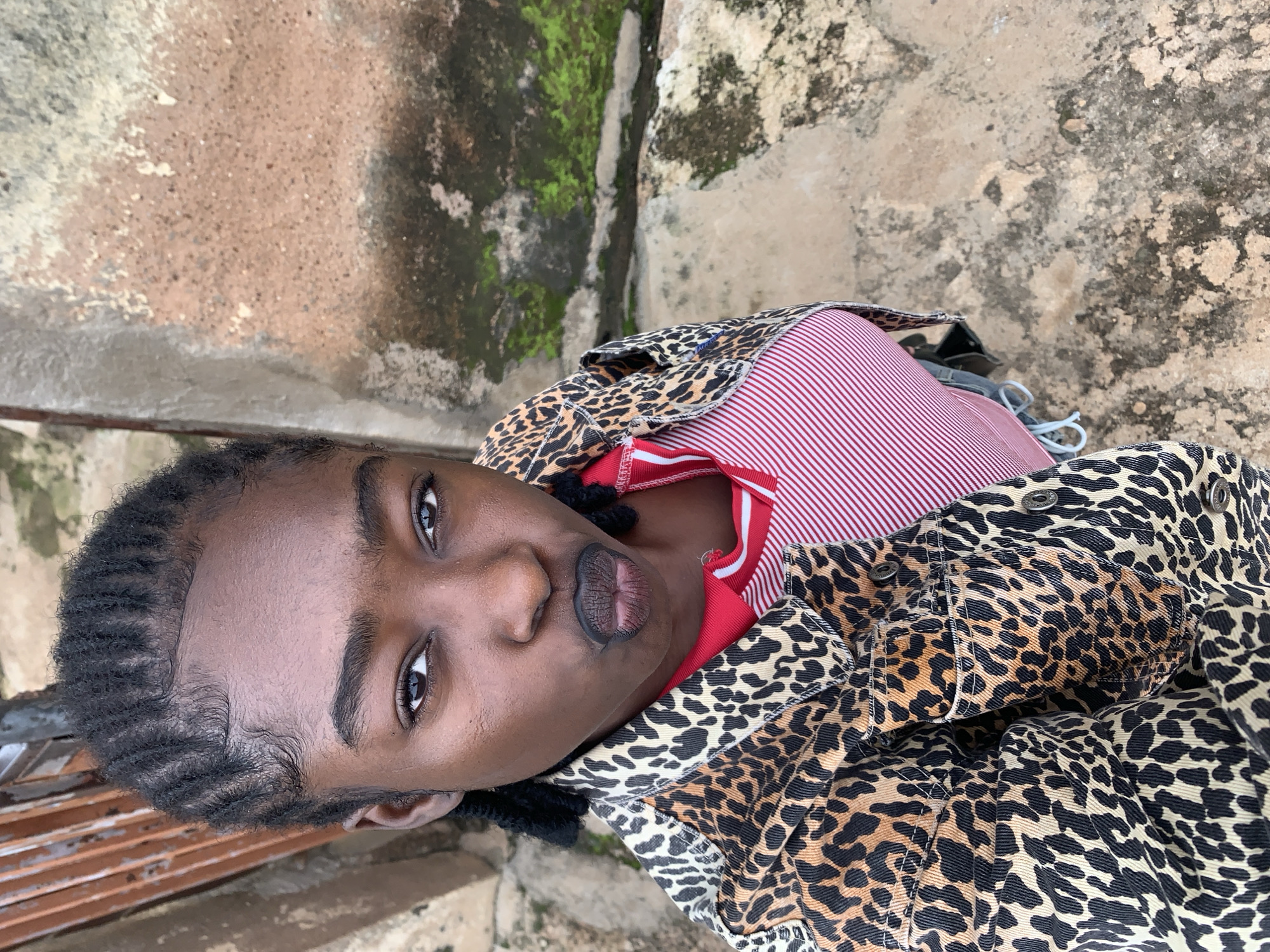 Casual portrait and outfit shots in Rafin Par, Nigeria