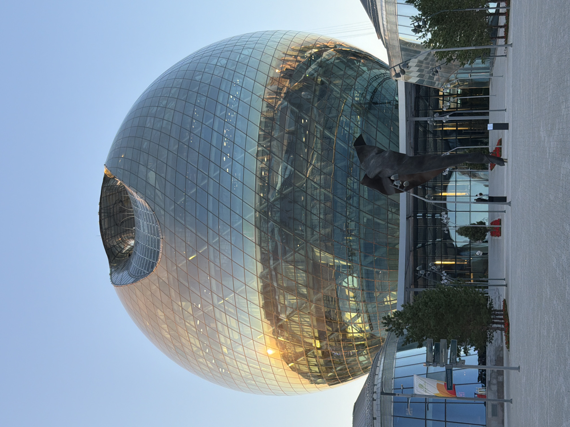 Golden hour stroll through Astana's landmark-filled city center