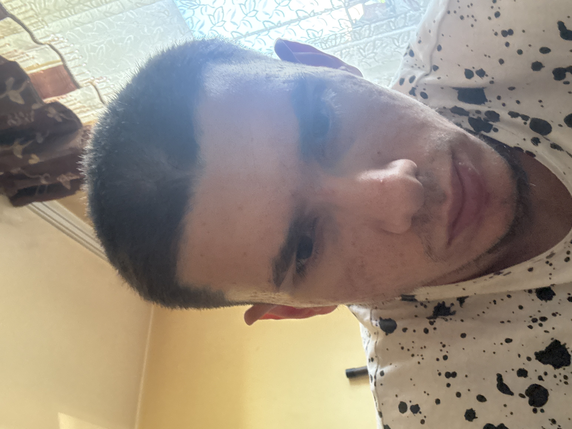 Young man documents casual day with selfies, gaming in Bulgaria