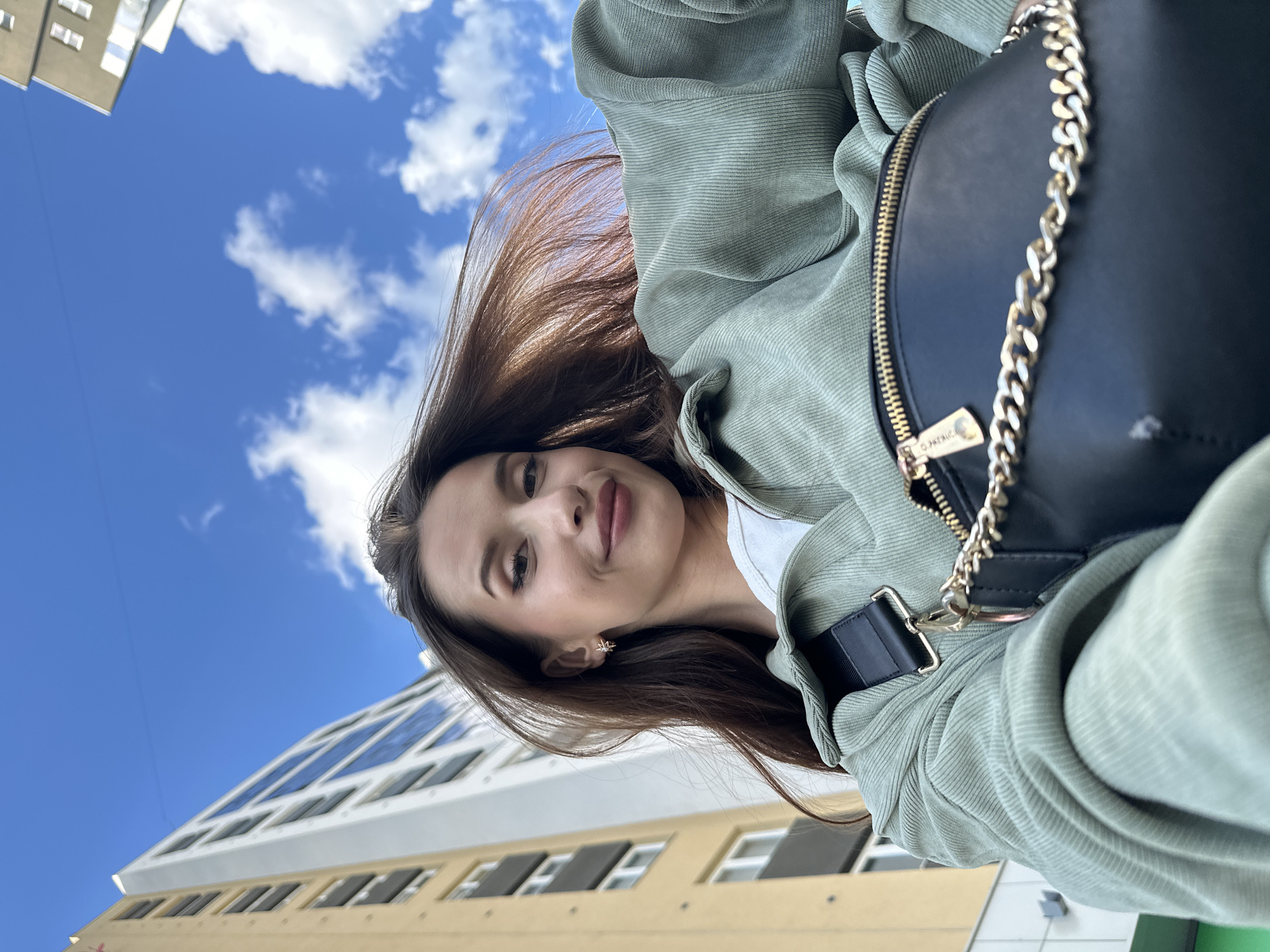 Woman documents playground visit with toddler in Yekaterinburg