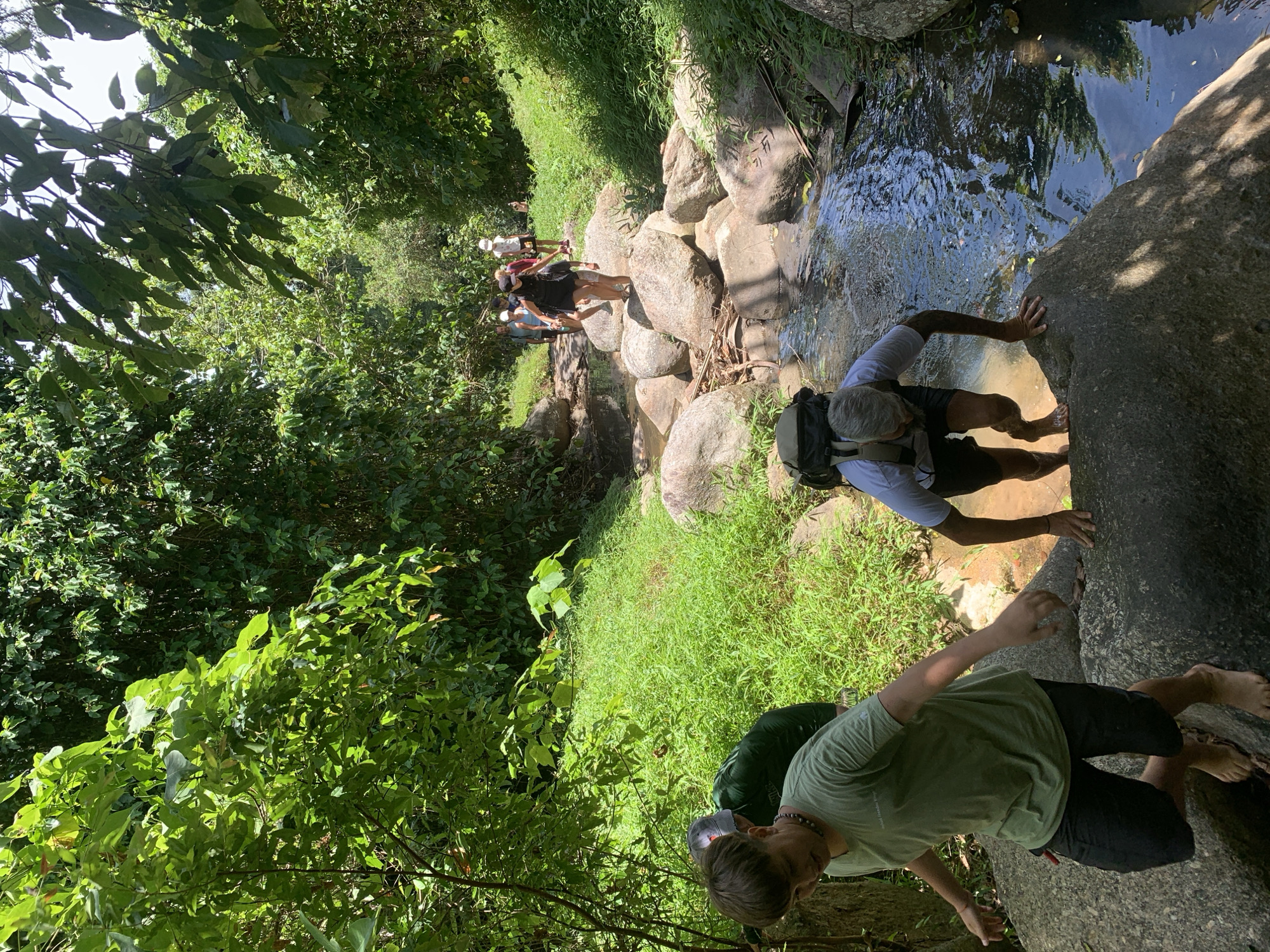 Early morning hike through Ko Samui's tropical landscape documented