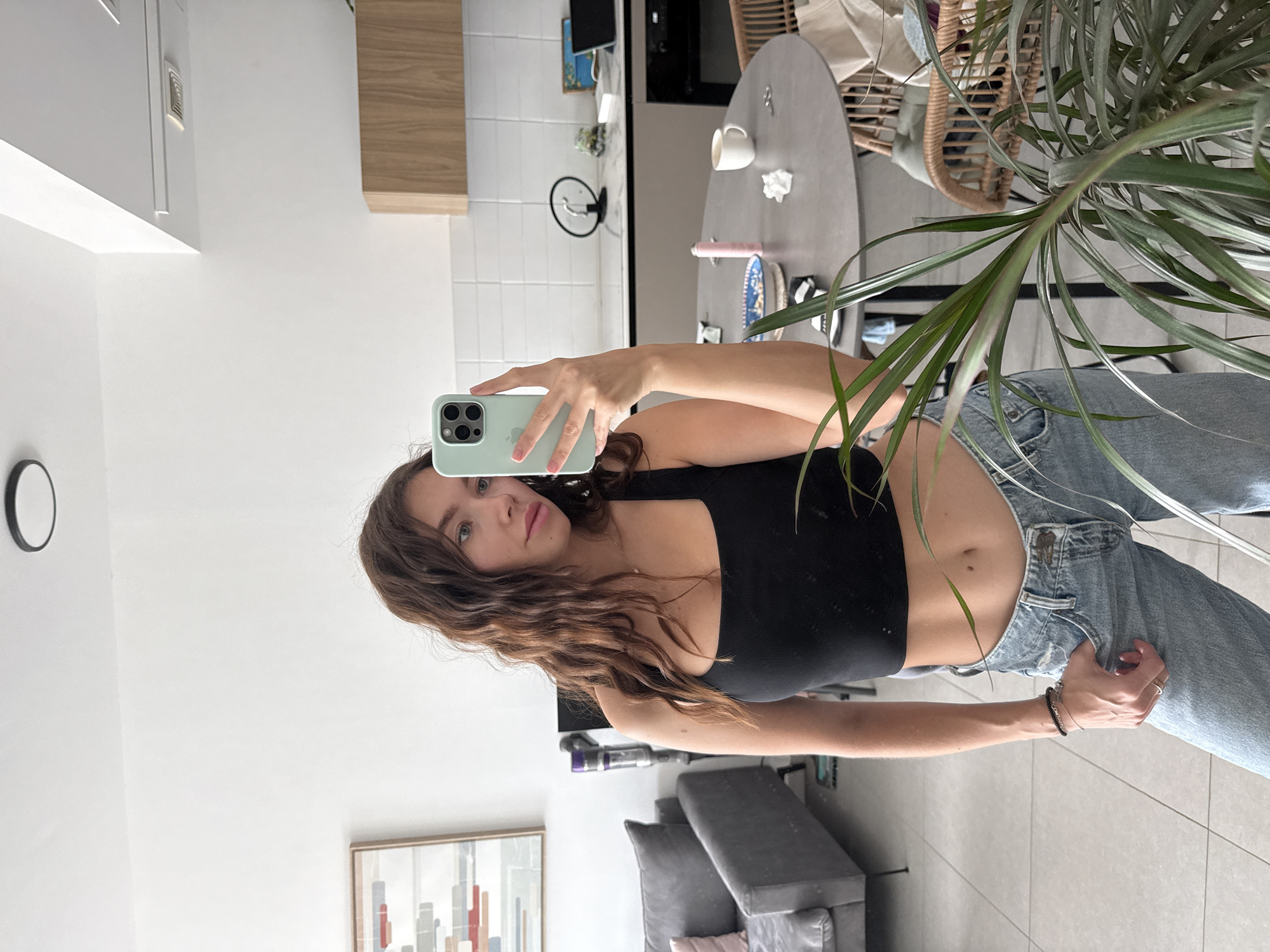 Morning routine documented in Ramat Gan apartment