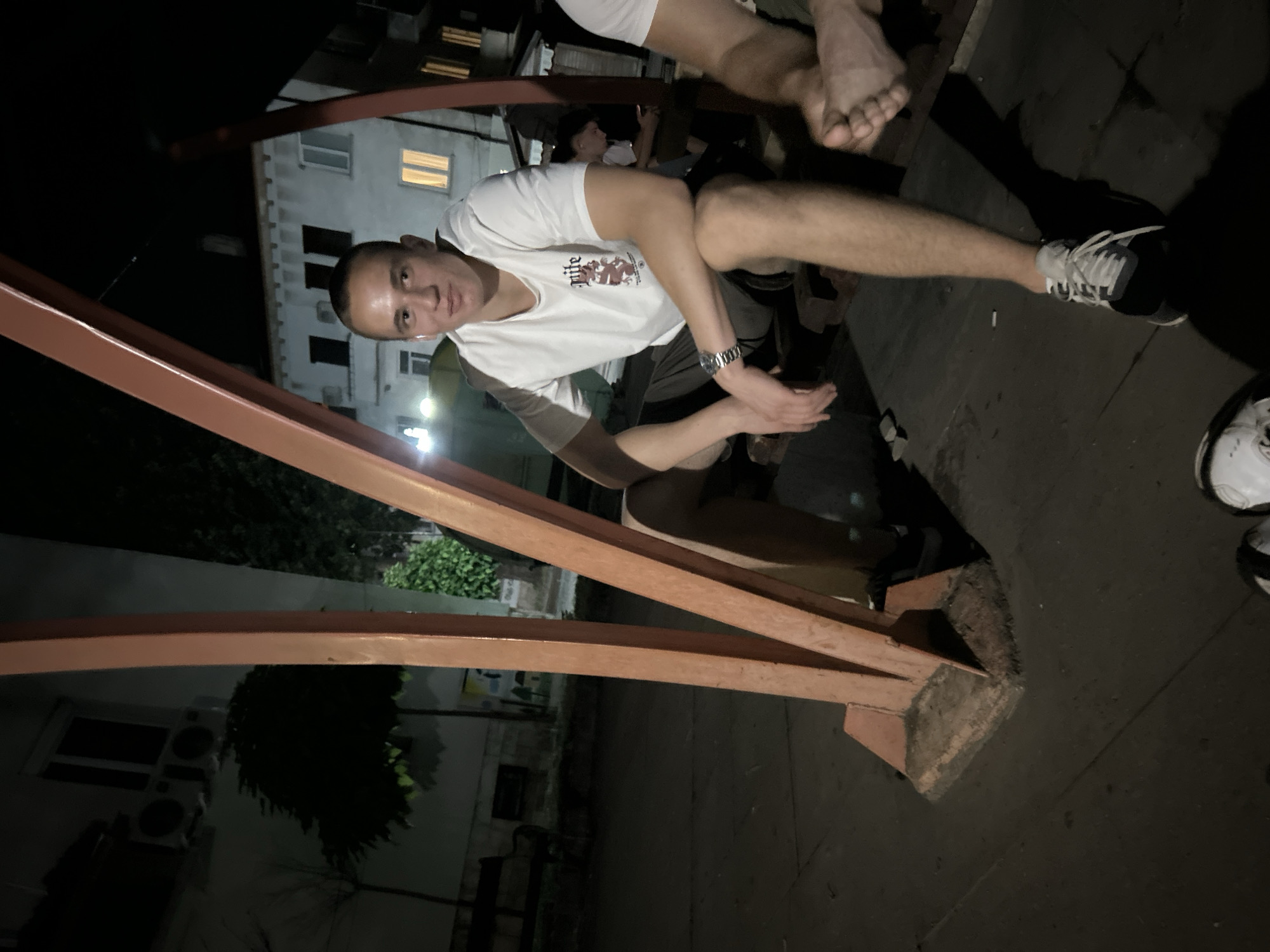 Late evening hangout spot in Vratsa, Bulgaria