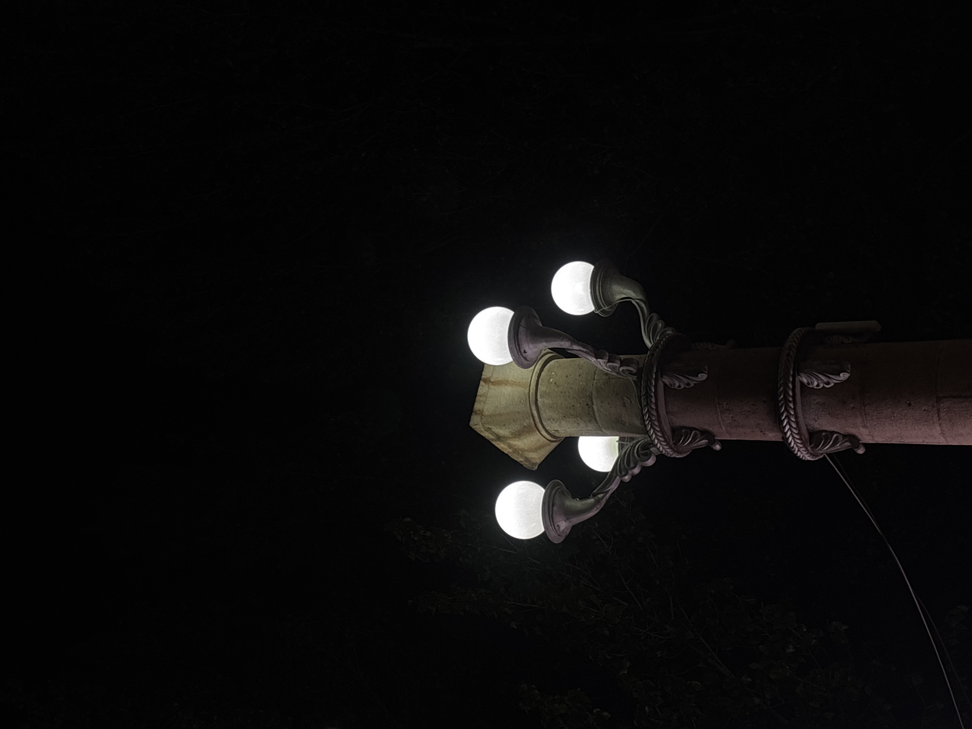 Evening documentation captures routine nighttime scenes across Gyumri, Armenia