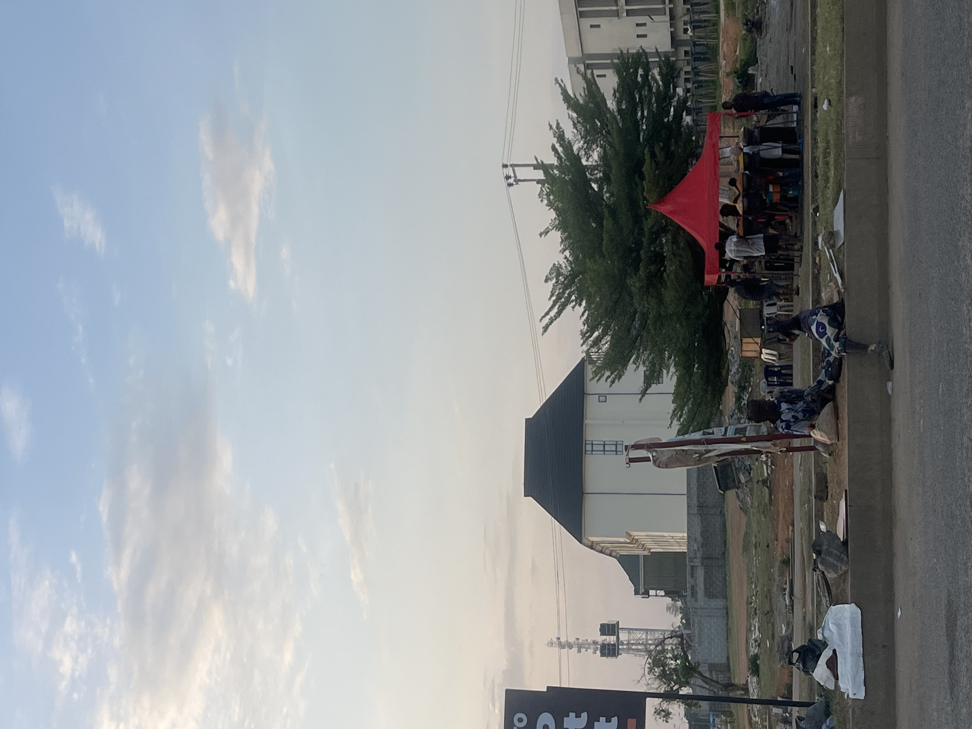 Roadside market activity observed in Karum, Nigeria