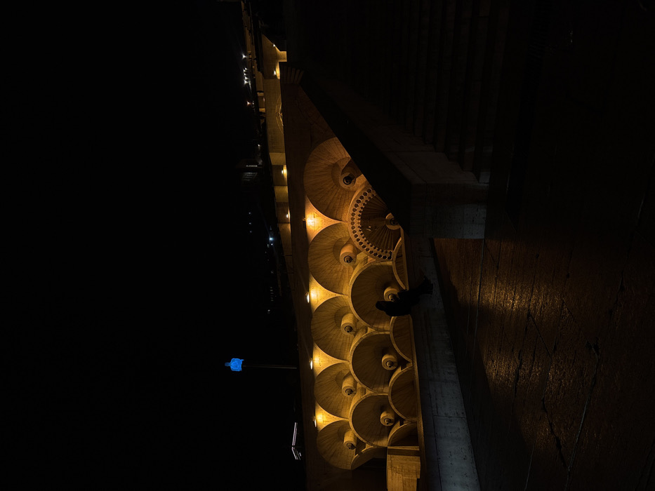 Nighttime memories captured across illuminated Yerevan landmarks and streets