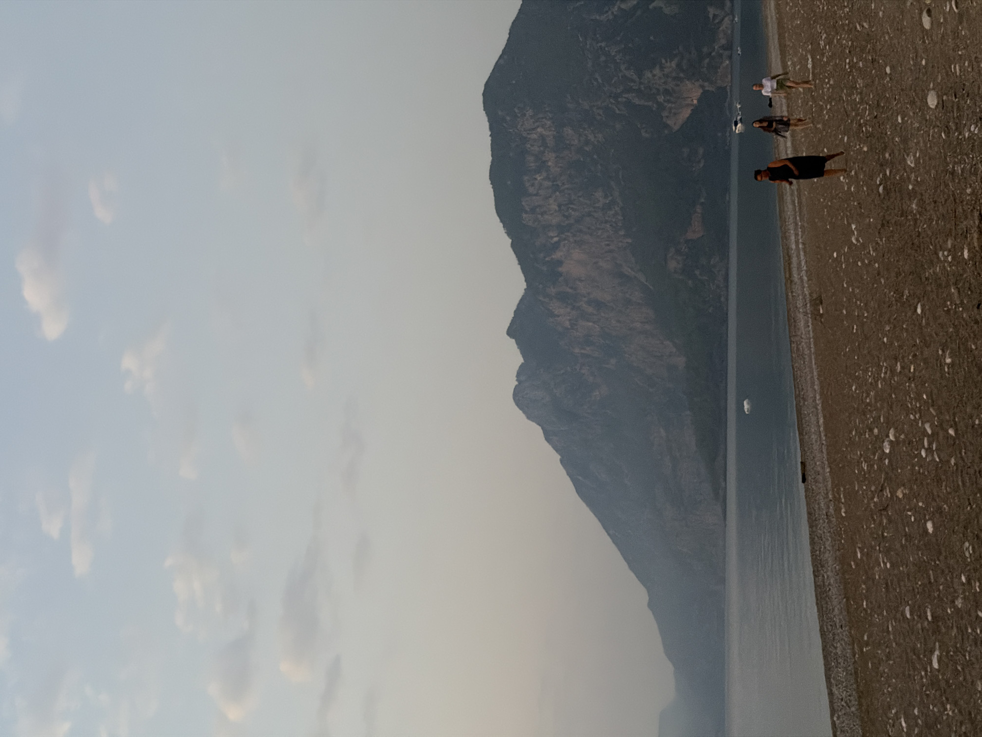 Sea turtle nest conservation work on a Kemer beach