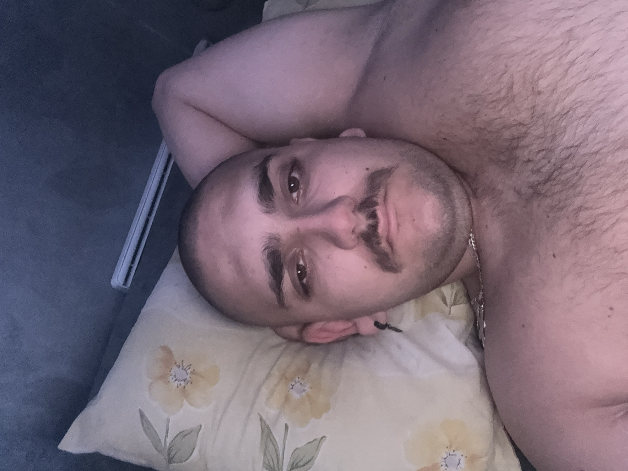 Man relaxes with laptop on sofa in Pernik