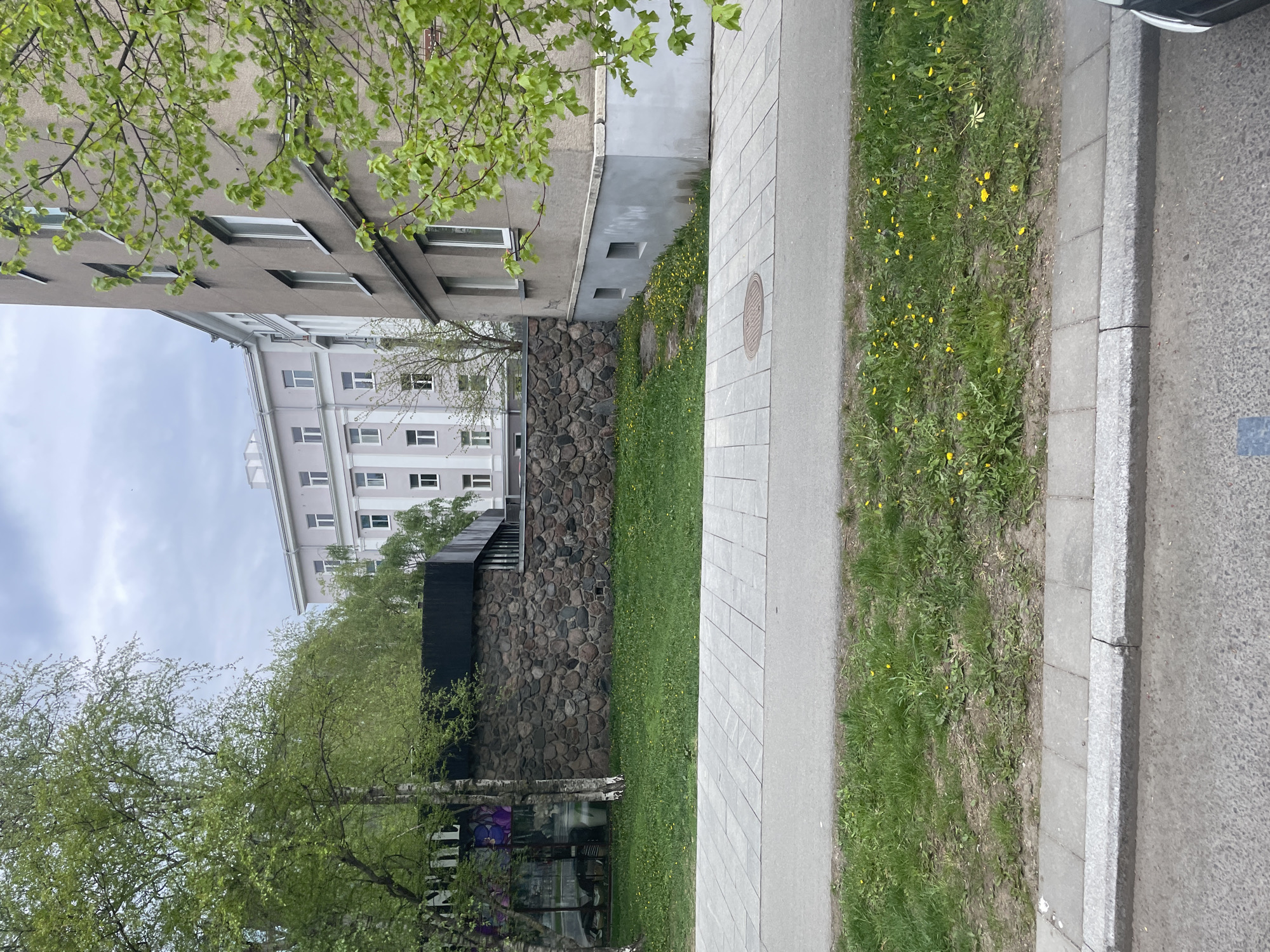 Morning walk through Tallinn captures art exhibition and street scenes