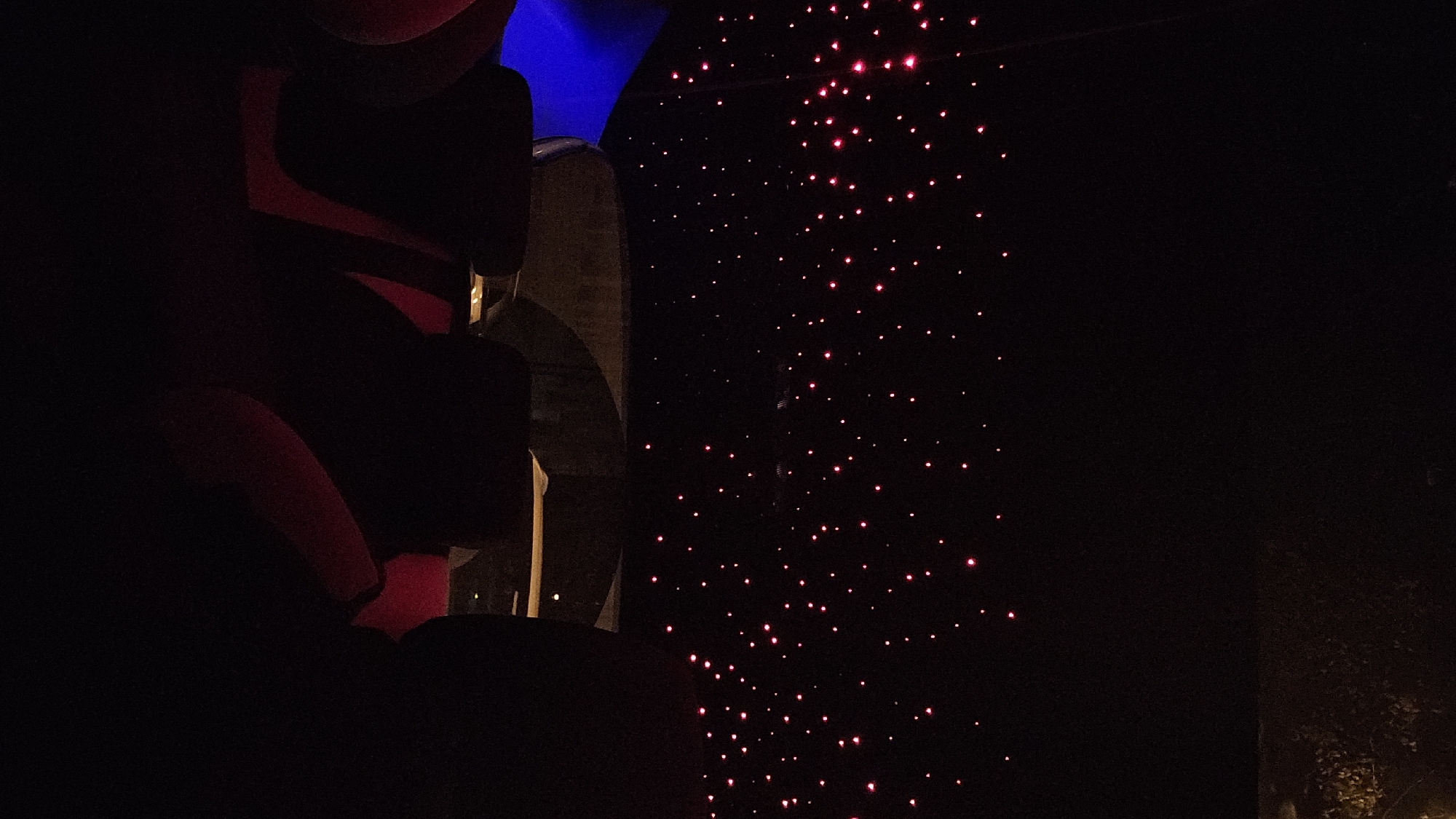 Sofia witnesses document starlight car interiors, theater venue visits