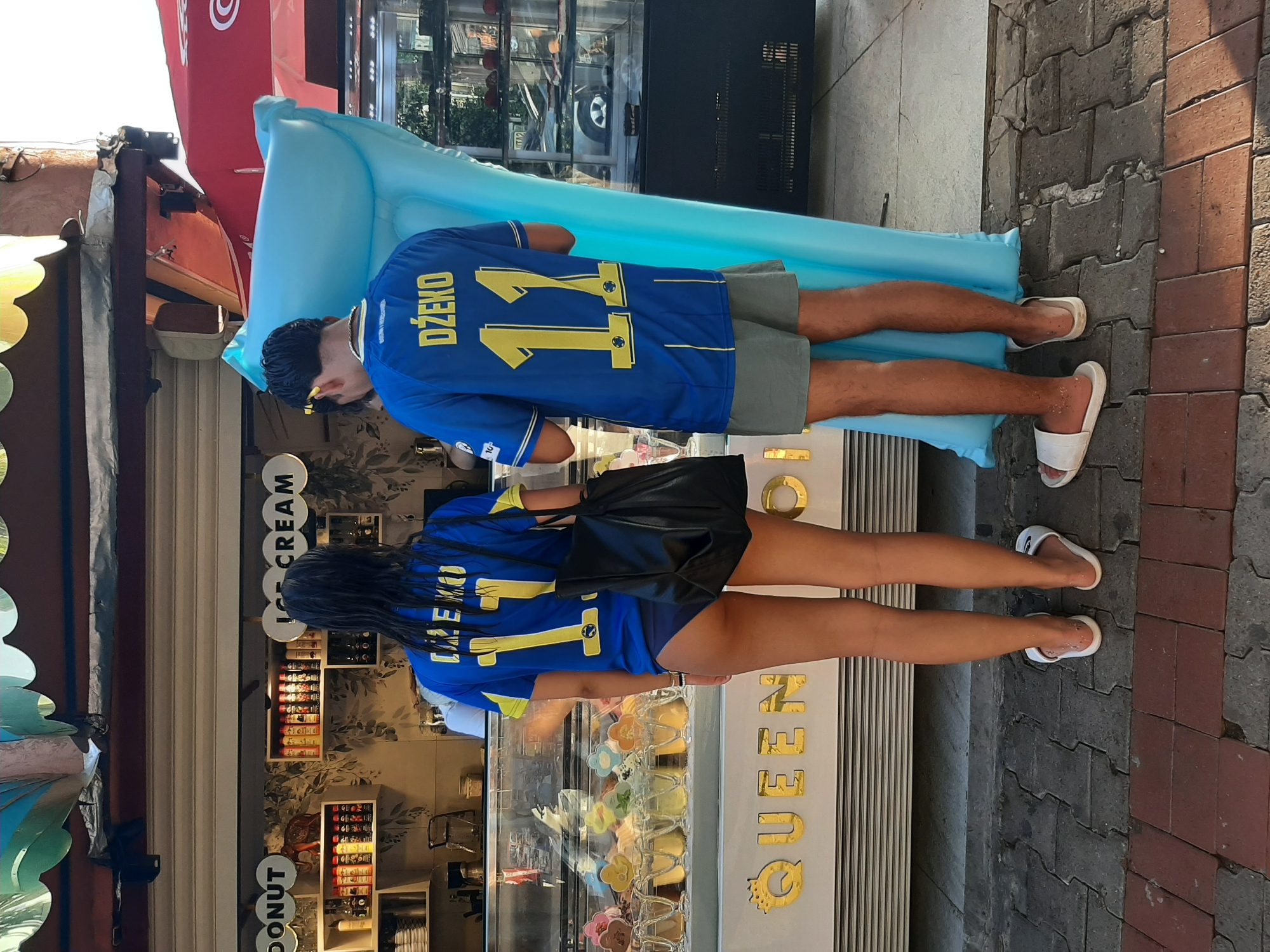 Afternoon around Alanya: ice cream, basketball, and a selfie