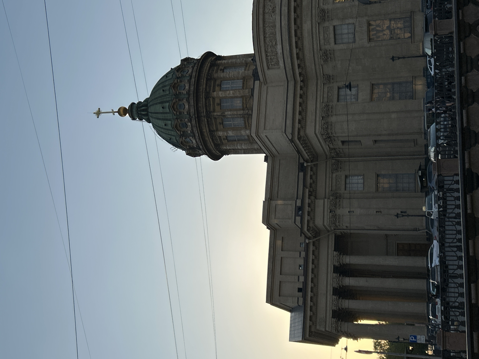 Evening documentation of Saint Petersburg landmarks and street scenes