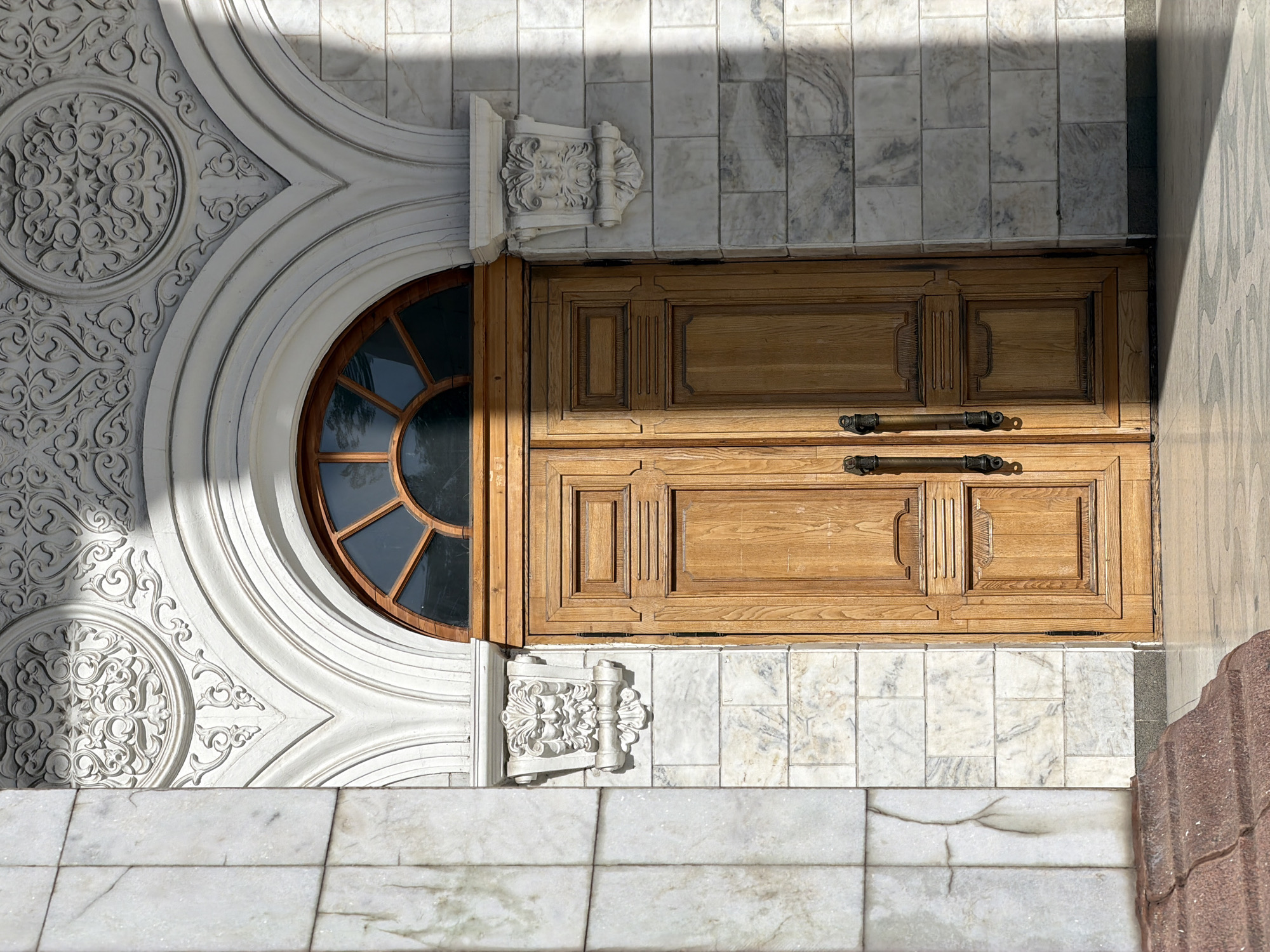 Architectural tour documented across central Bishkek, Kyrgyzstan