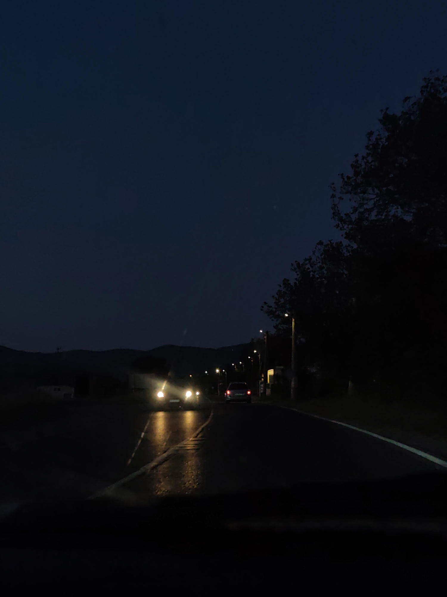 Solo traveler documents afternoon journey through changing landscapes