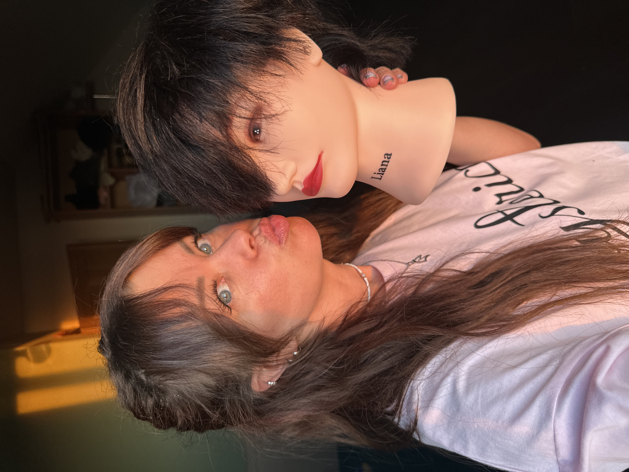 Casual moments captured across Chaikovsky during evening hours