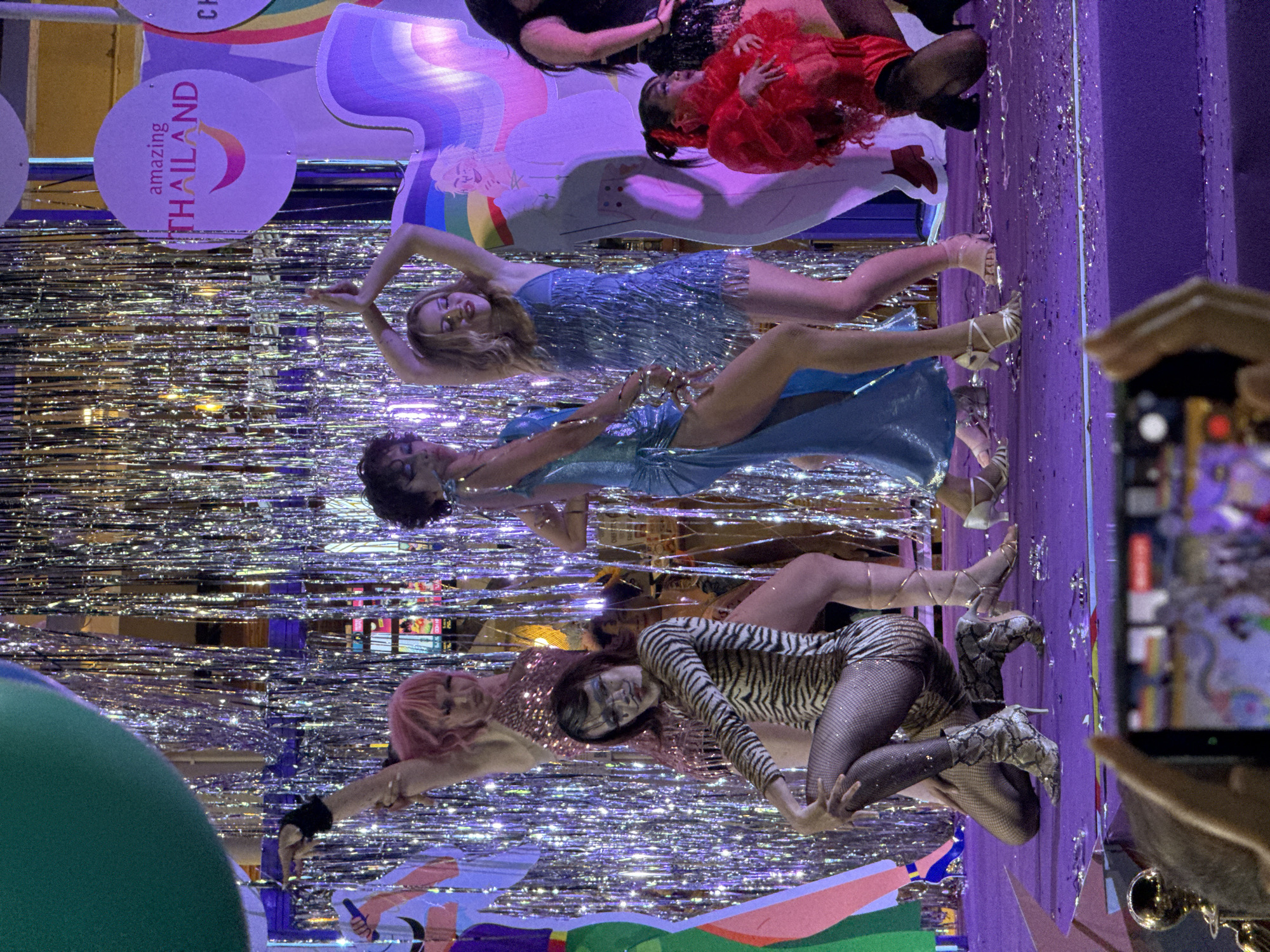 Pride performances light up Central Samui's outdoor stage