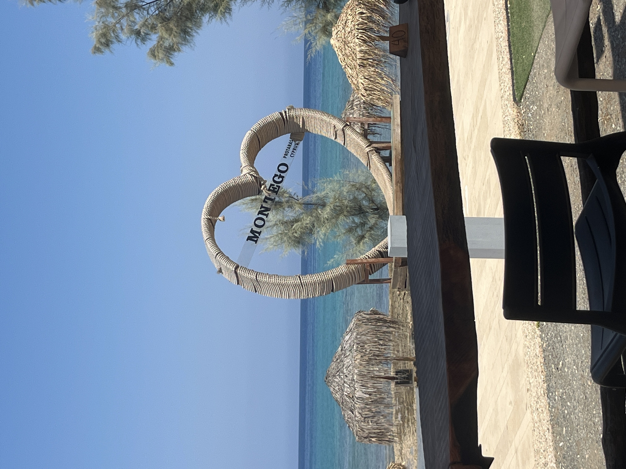 Montego beach bar in Protaras, Cyprus