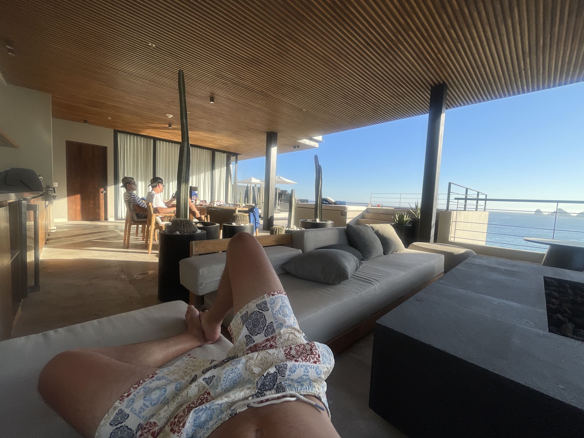 Leisure moments captured in Cabo San Lucas beachfront area