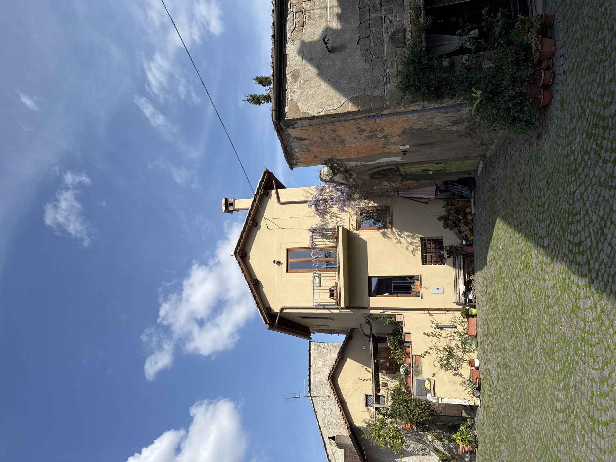 Street scenes documented in Castelnuovo di Porto, Italy