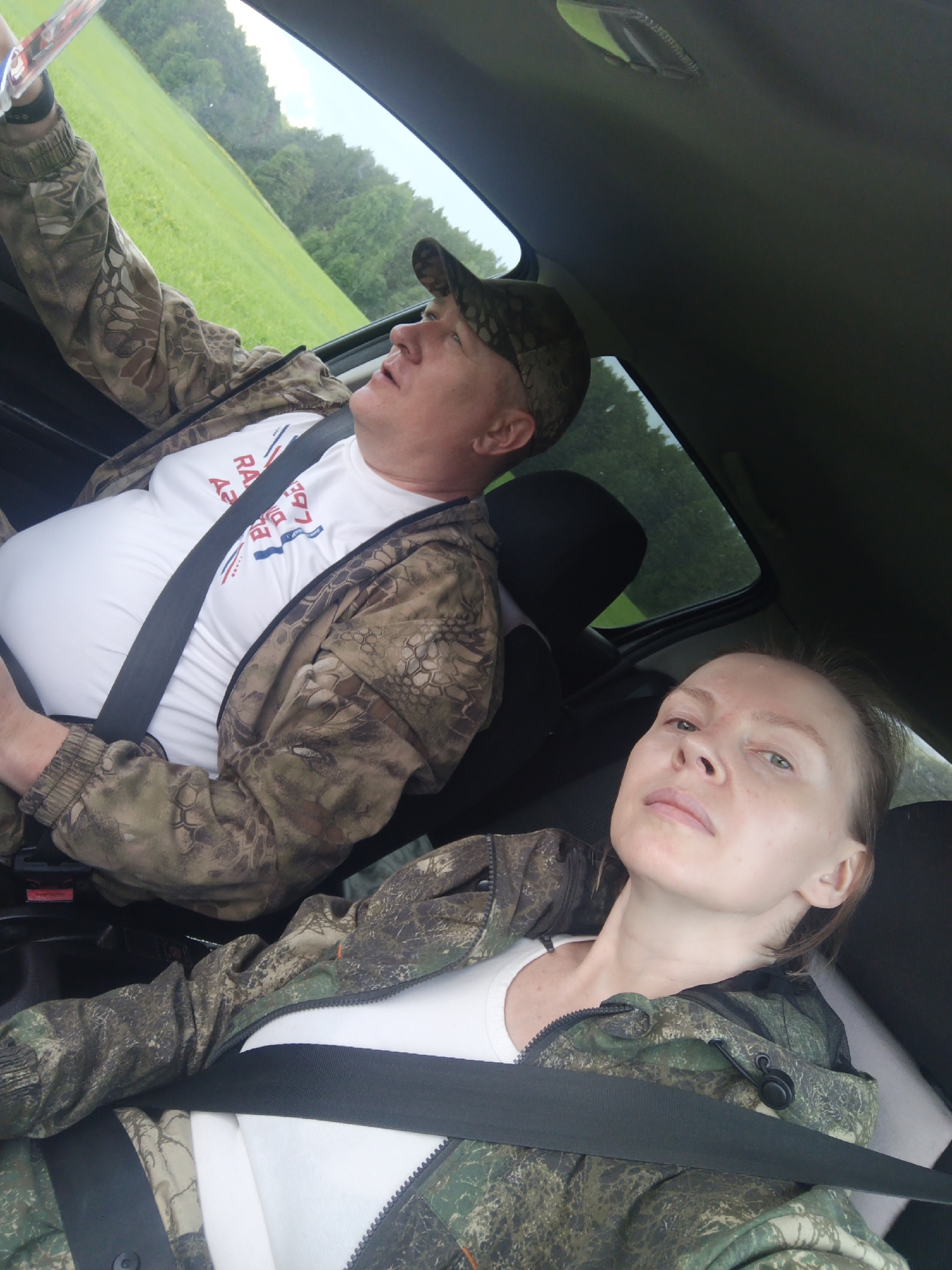 Rural meadow exploration documented in Chumna, Russia