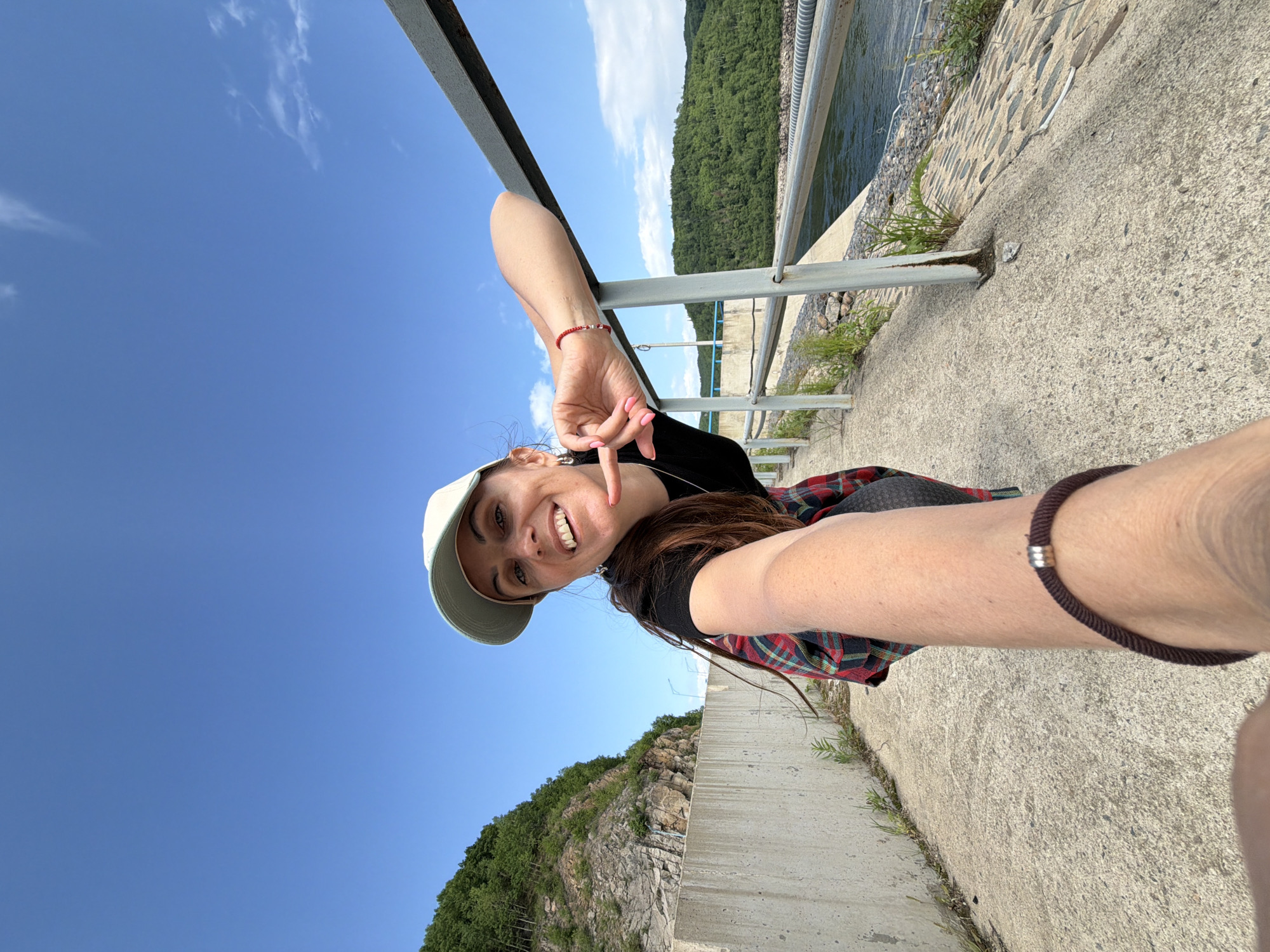 Morning visit to Zeya dam and reservoir, Talakan, Russia