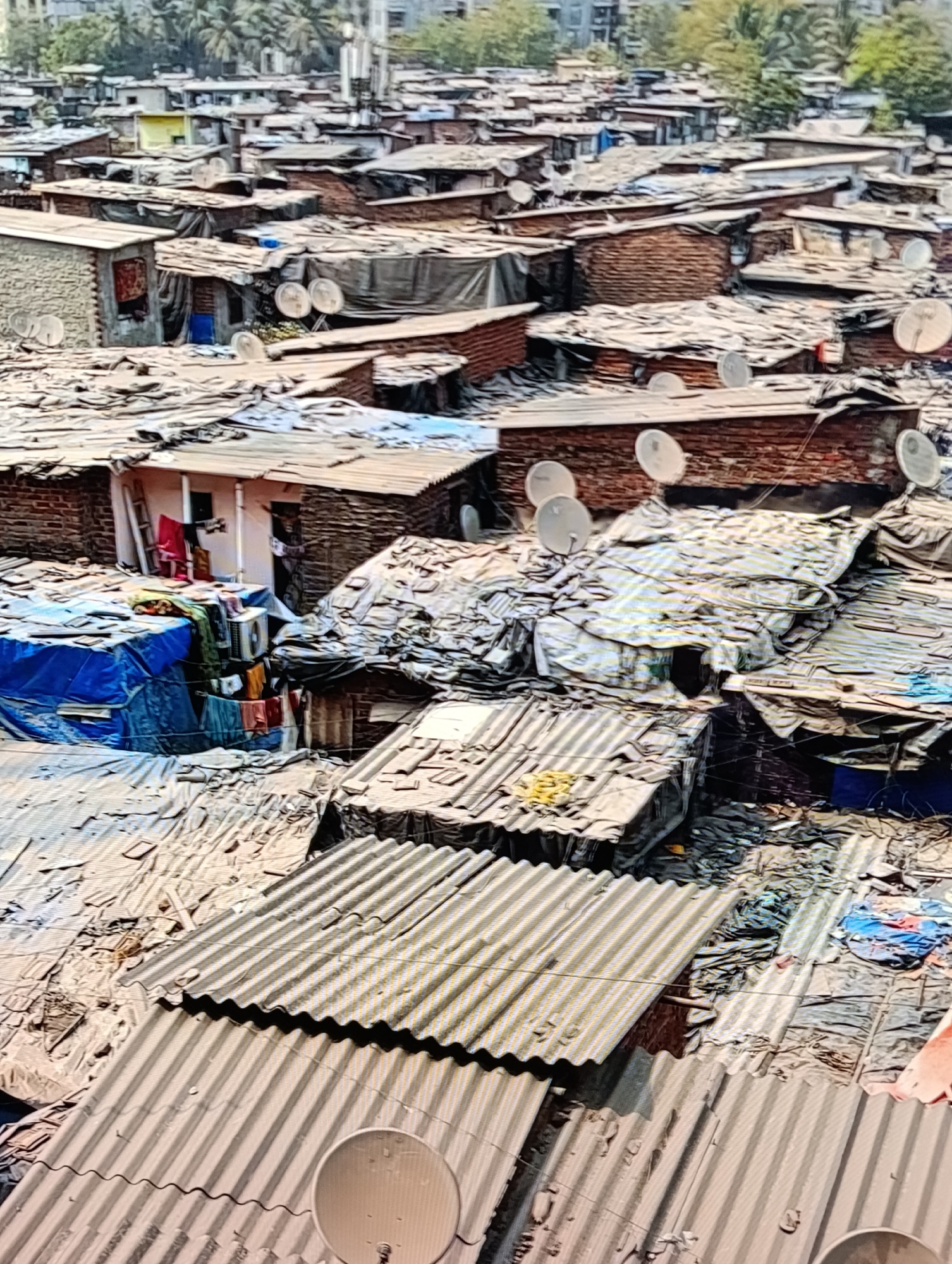 Mixed memories capture slum scenes and Peppa Pig animations