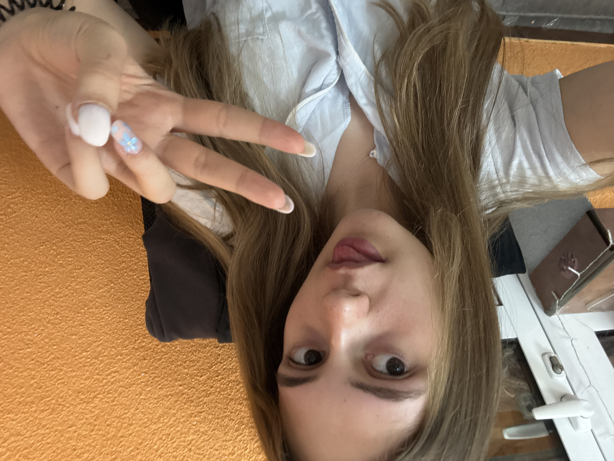 Young woman documents evening routine in Bulgarian bedroom
