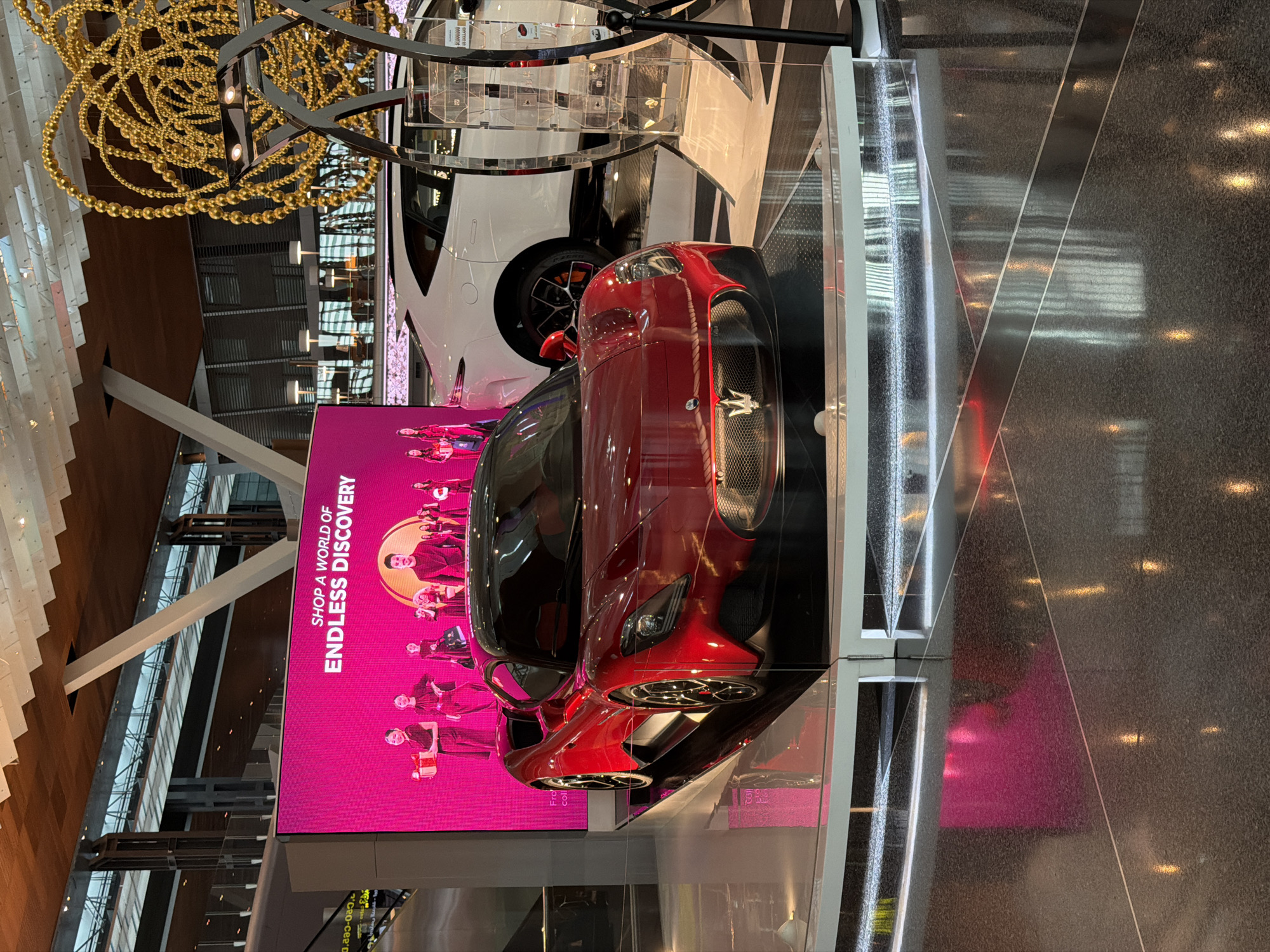 Travelers Document Art Installations at Doha Airport