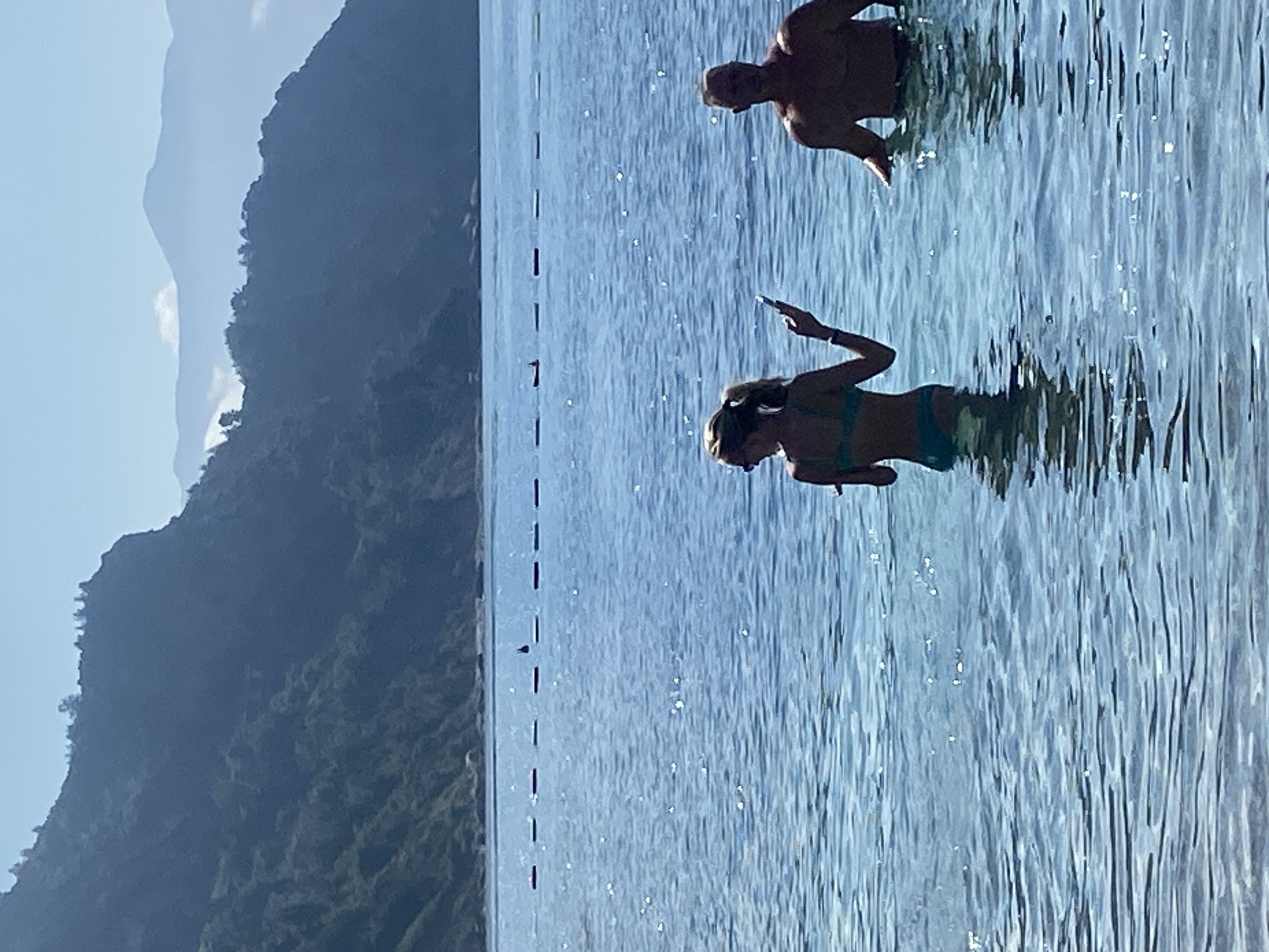 Beach day begins in Prijevor, Montenegro waters