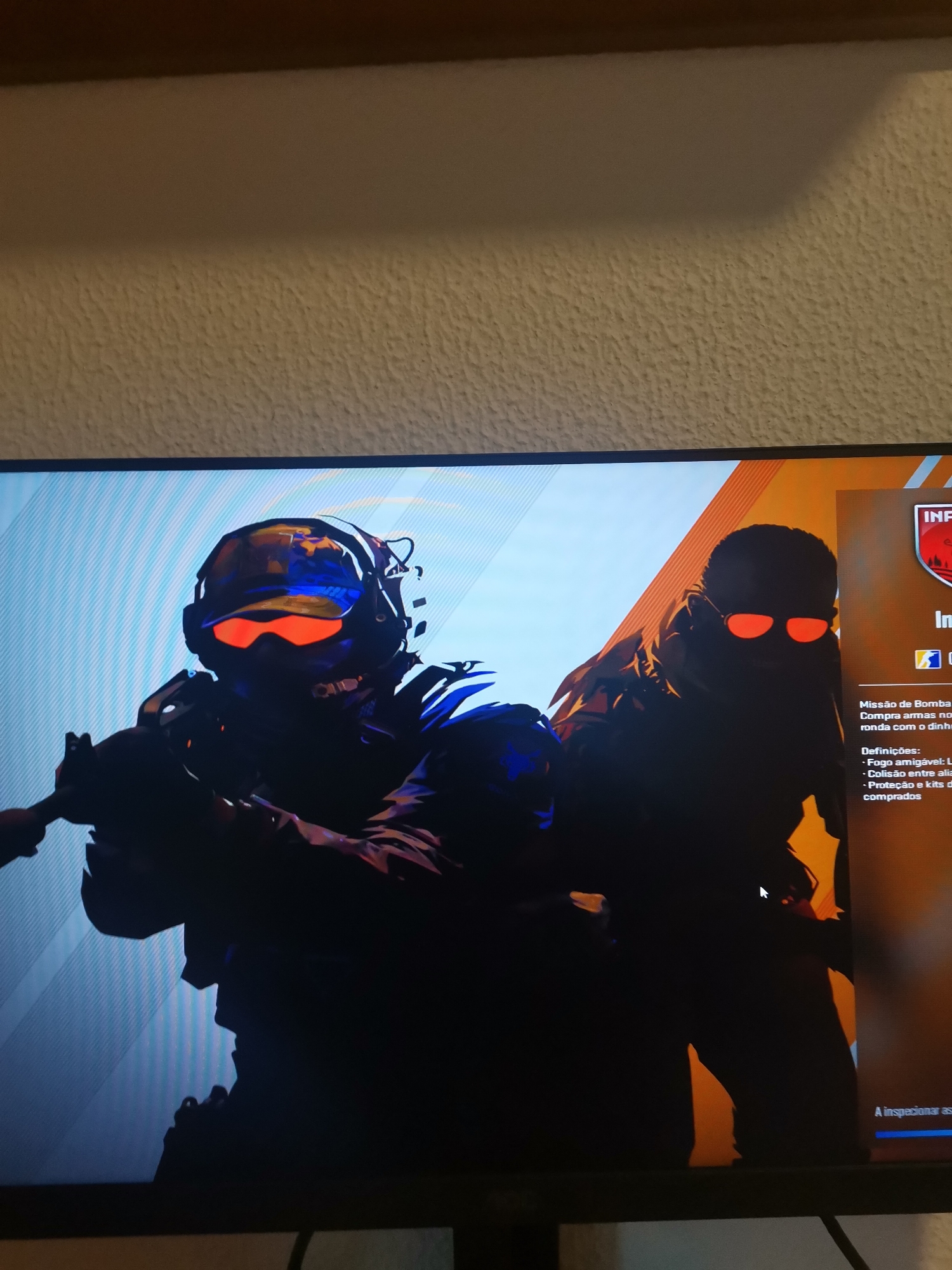 Video game session featuring tactical characters observed on screen