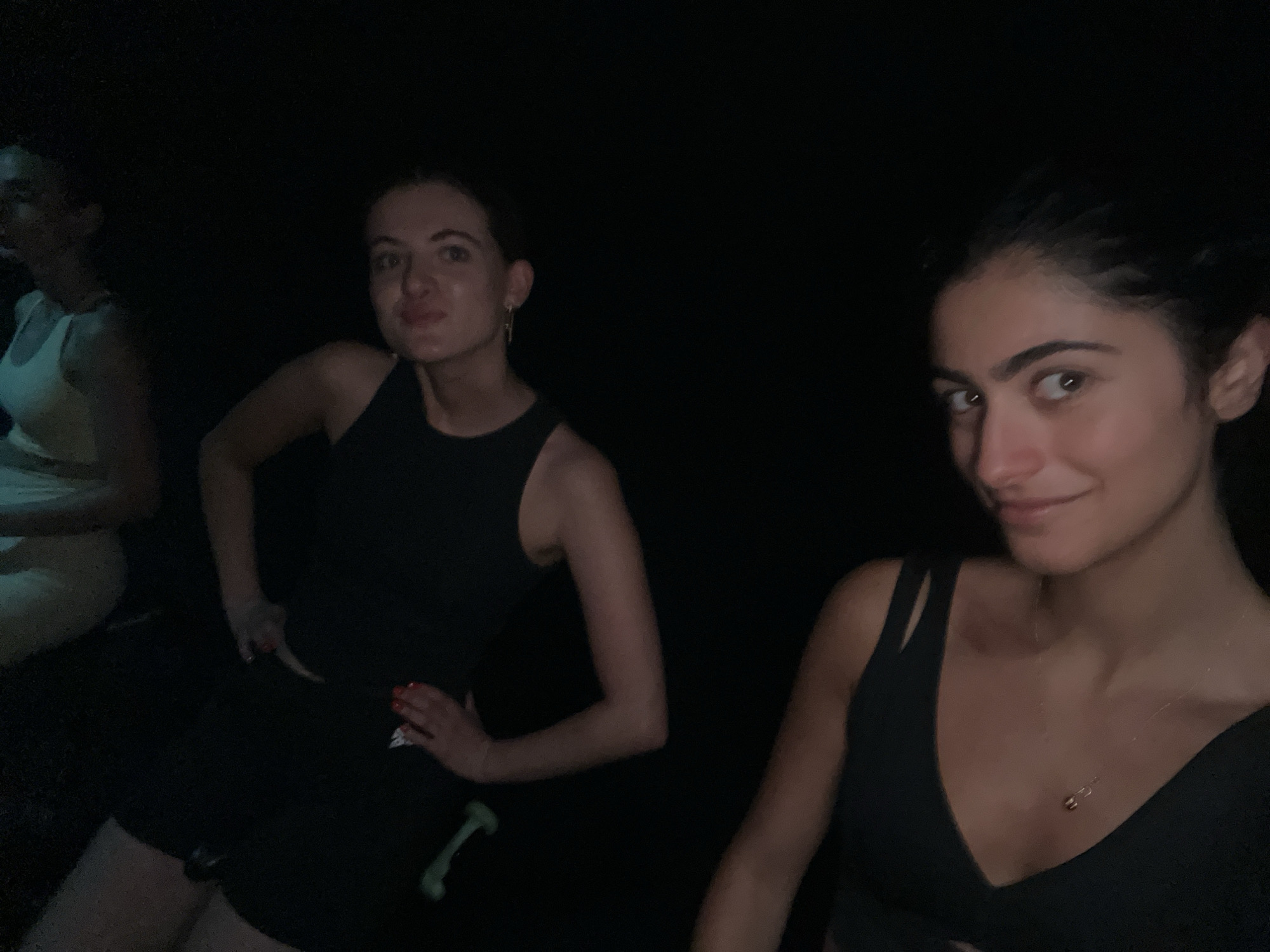 Spin class and post-workout moments at a Matosinhos cycling studio