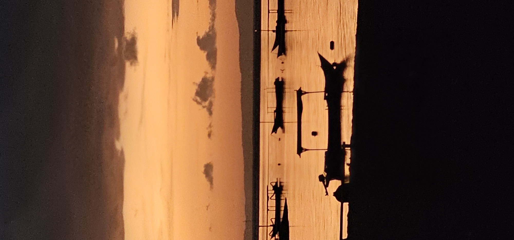 Denpasar sunset to nighttime transition captured by witnesses