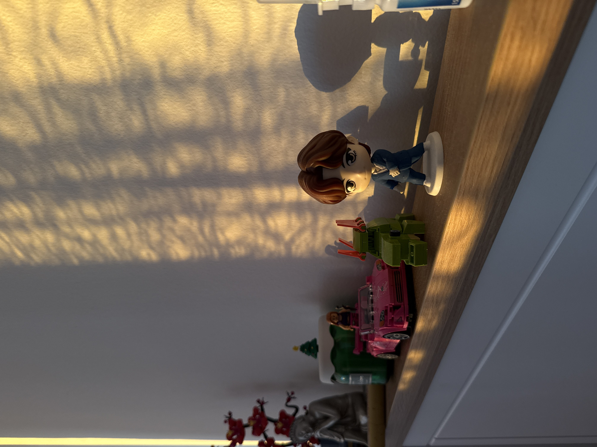 Toy collection shelf documented in Kragujevac, Serbia